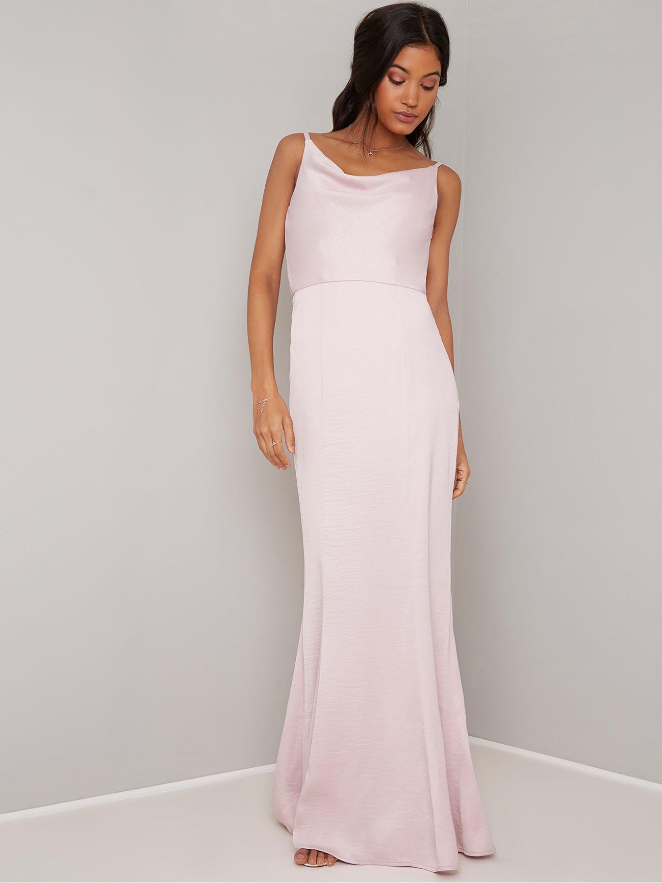 chi chi pink maxi dress