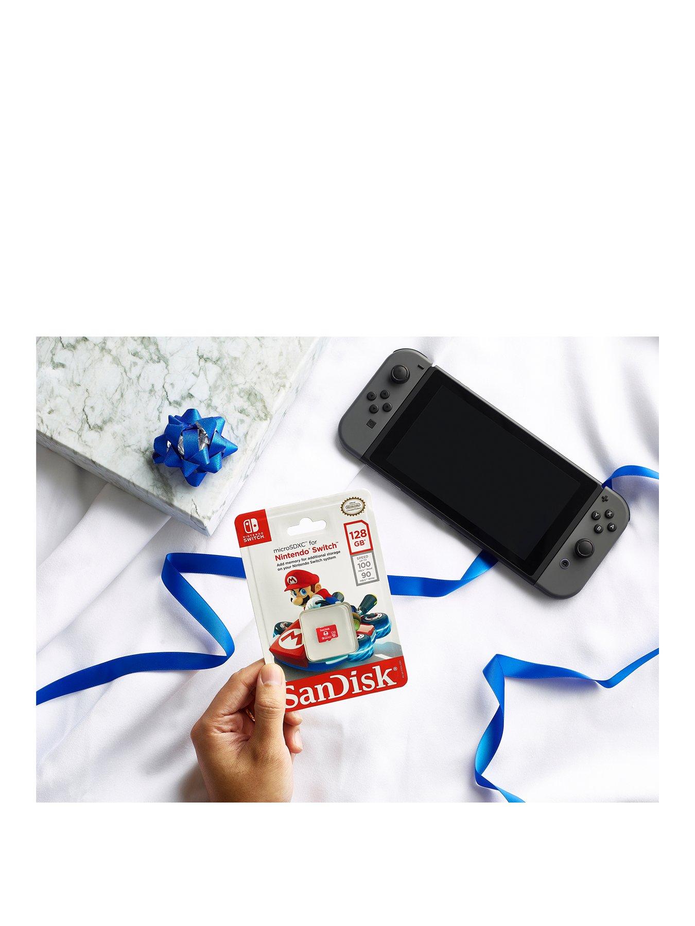 SanDisk 128GB microSDXC UHS I card for Nintendo Switch Very