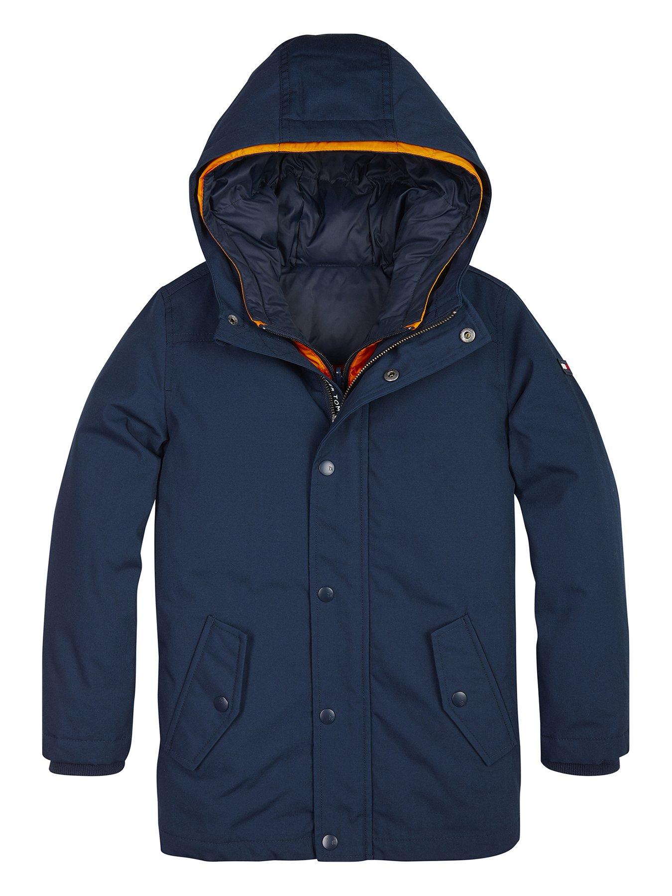 Tommy Hilfiger Boys 2 In 1 Hooded Jacket With Reversible Gilet review