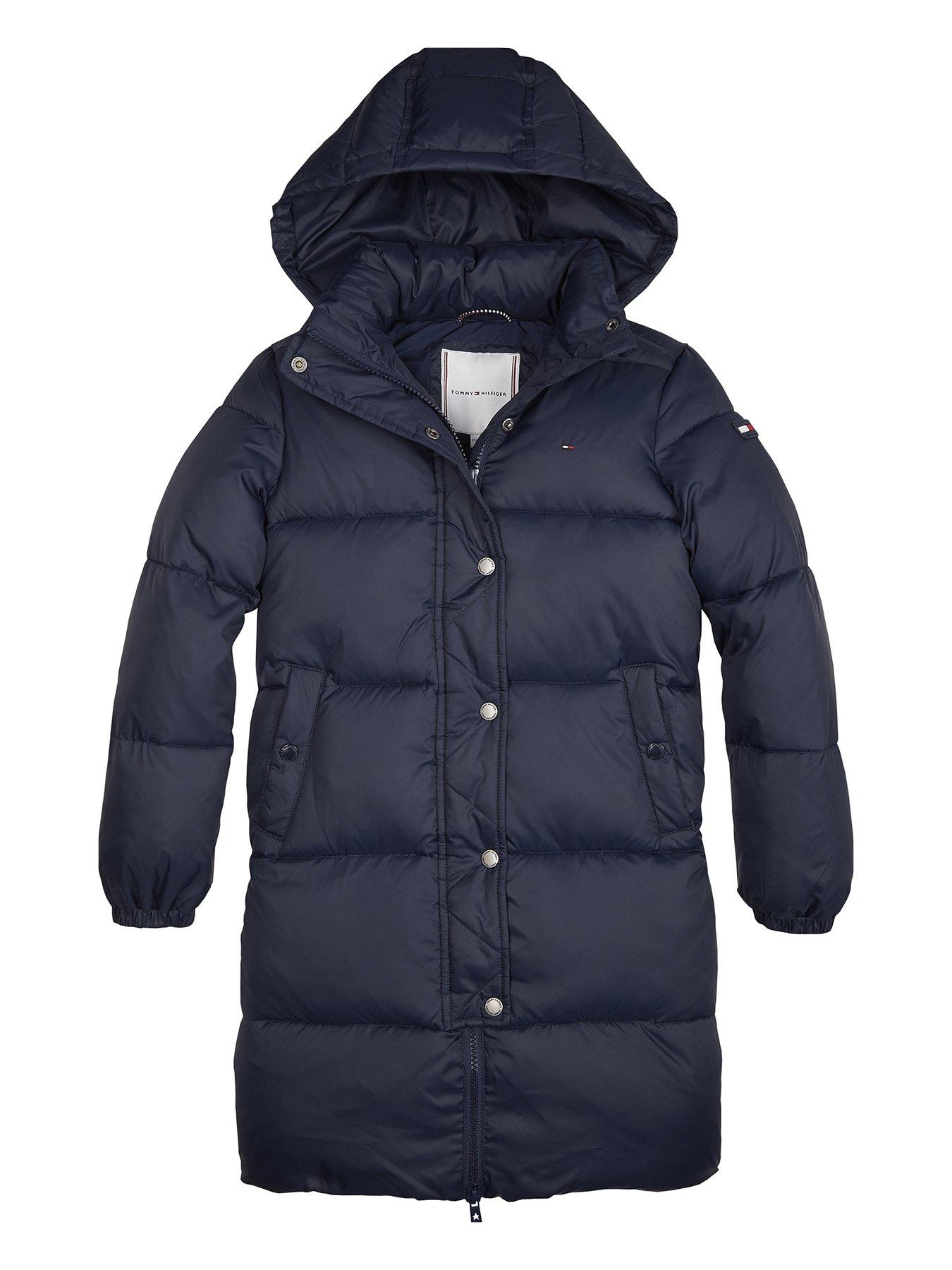 Tommy Hilfiger Girls Recycled Long Hooded Padded Coat review