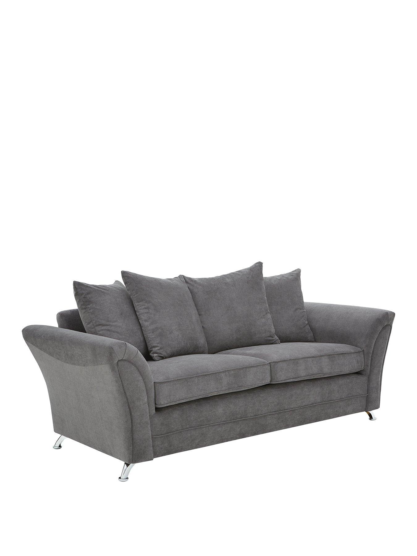 Image 3 of 5 of Very Home Dury Fabric 3 Seater + 2 Seater Scatter Back&nbsp;Sofa Set (Buy and SAVE!)&nbsp;- FSC&reg; Certified