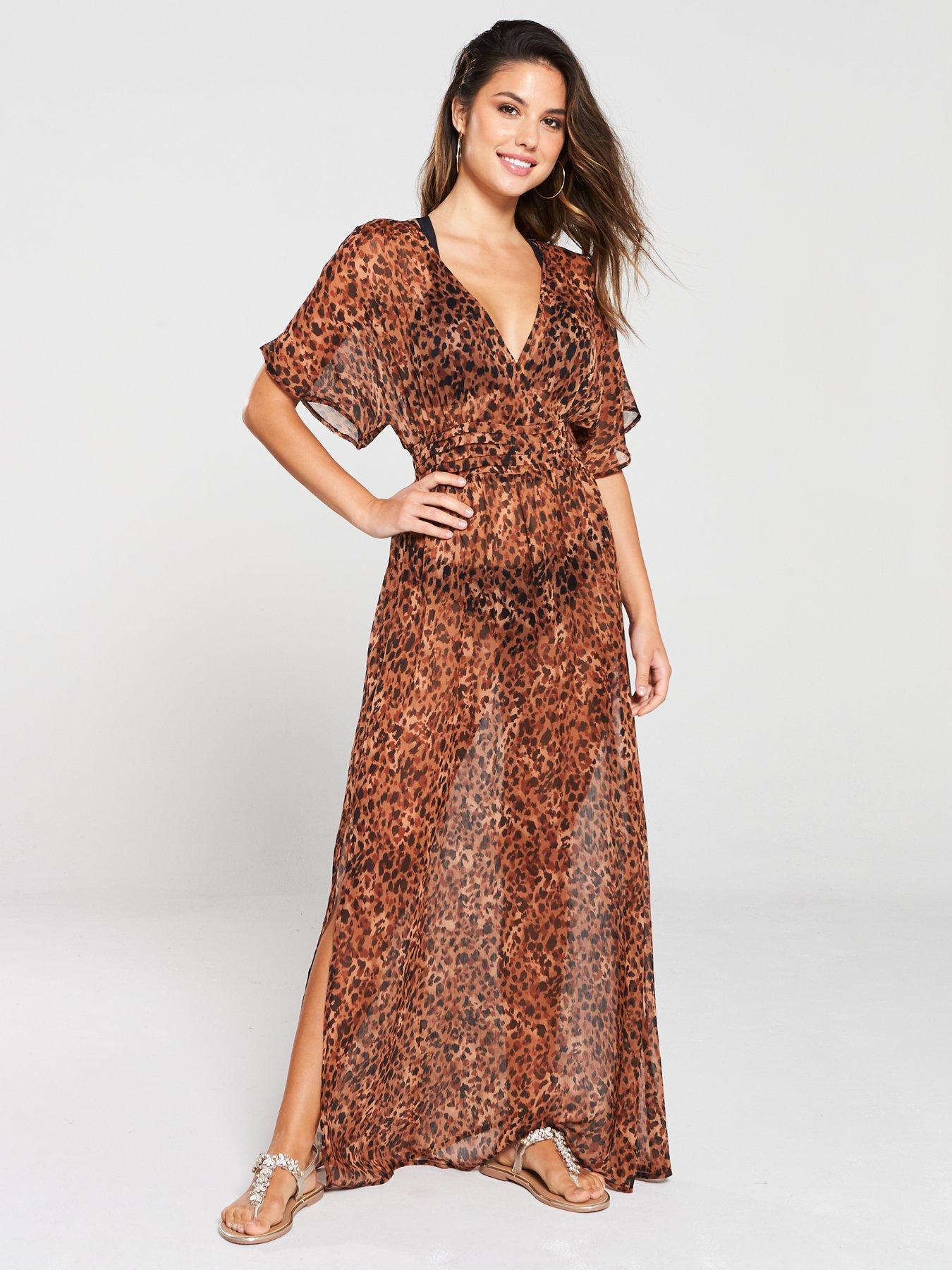 very leopard print dress