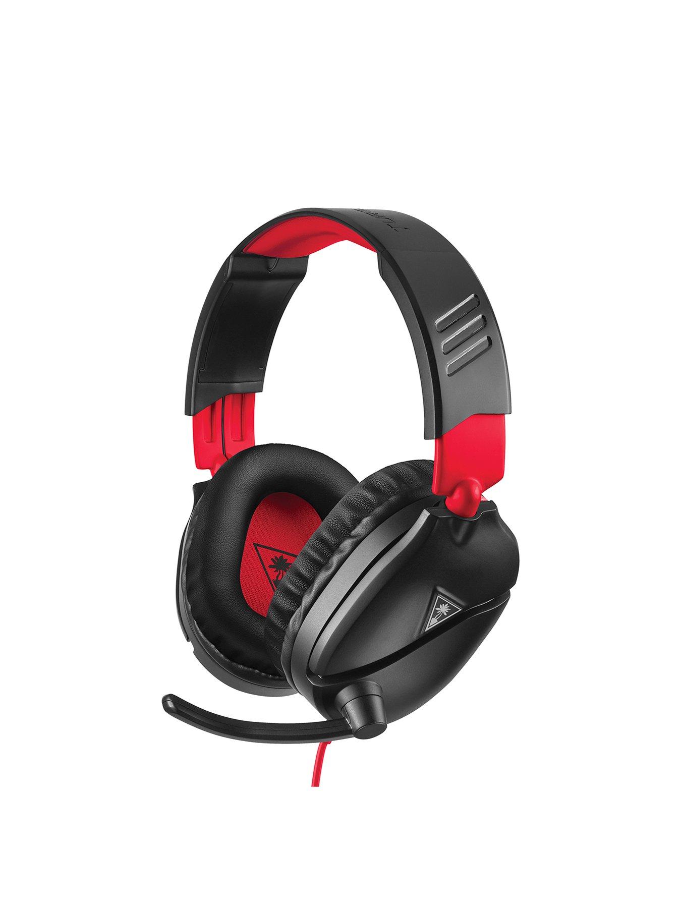 Image 2 of 6 of Turtle Beach Recon 70N Gaming Headset for PS5, PS4, Xbox, PC - Black &amp; Red