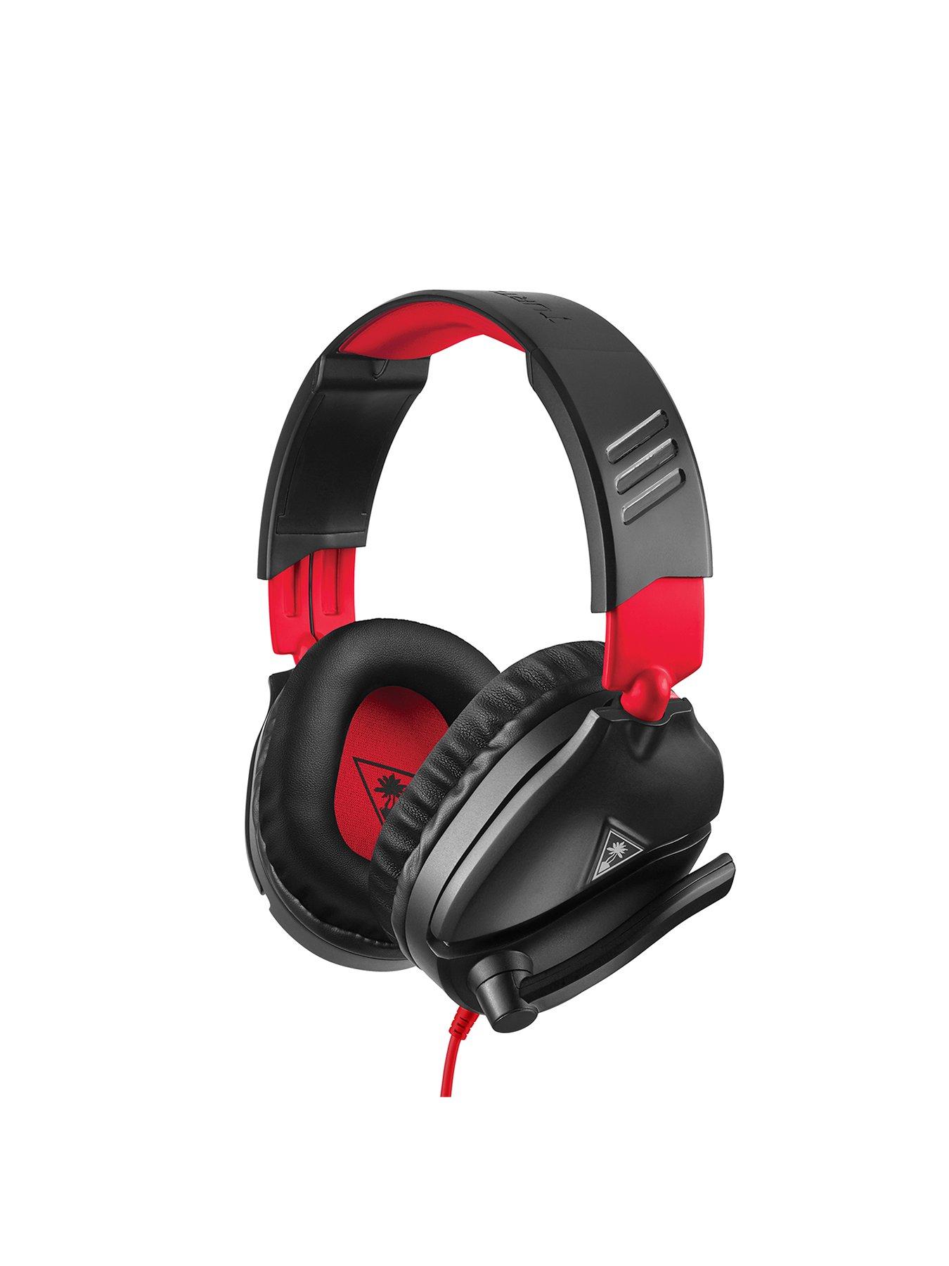 Image 3 of 6 of Turtle Beach Recon 70N Gaming Headset for PS5, PS4, Xbox, PC - Black &amp; Red