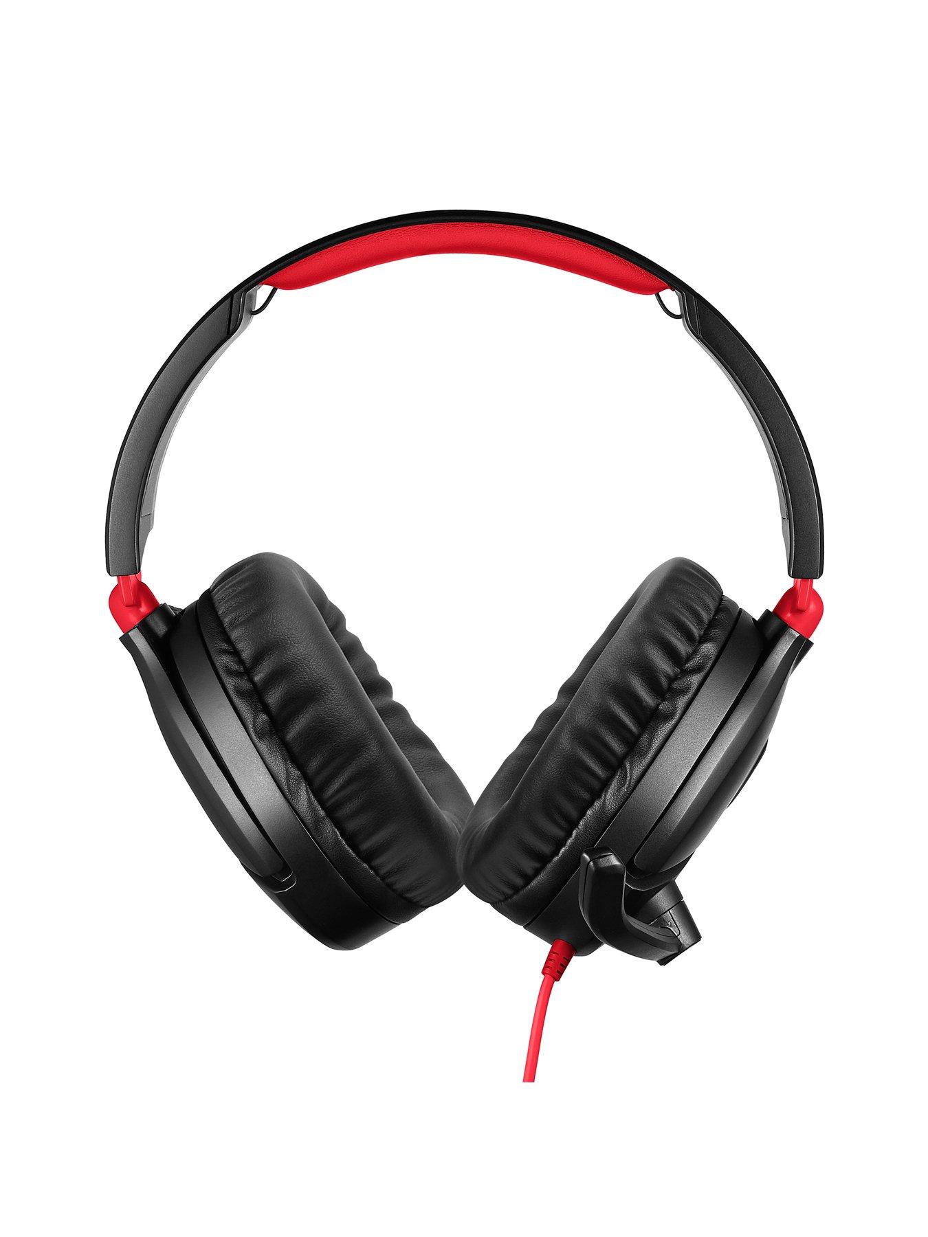 Turtle Beach Recon 70N Gaming Headset for Nintendo Switch PS5 PS4 Xbox PC Black Red Very