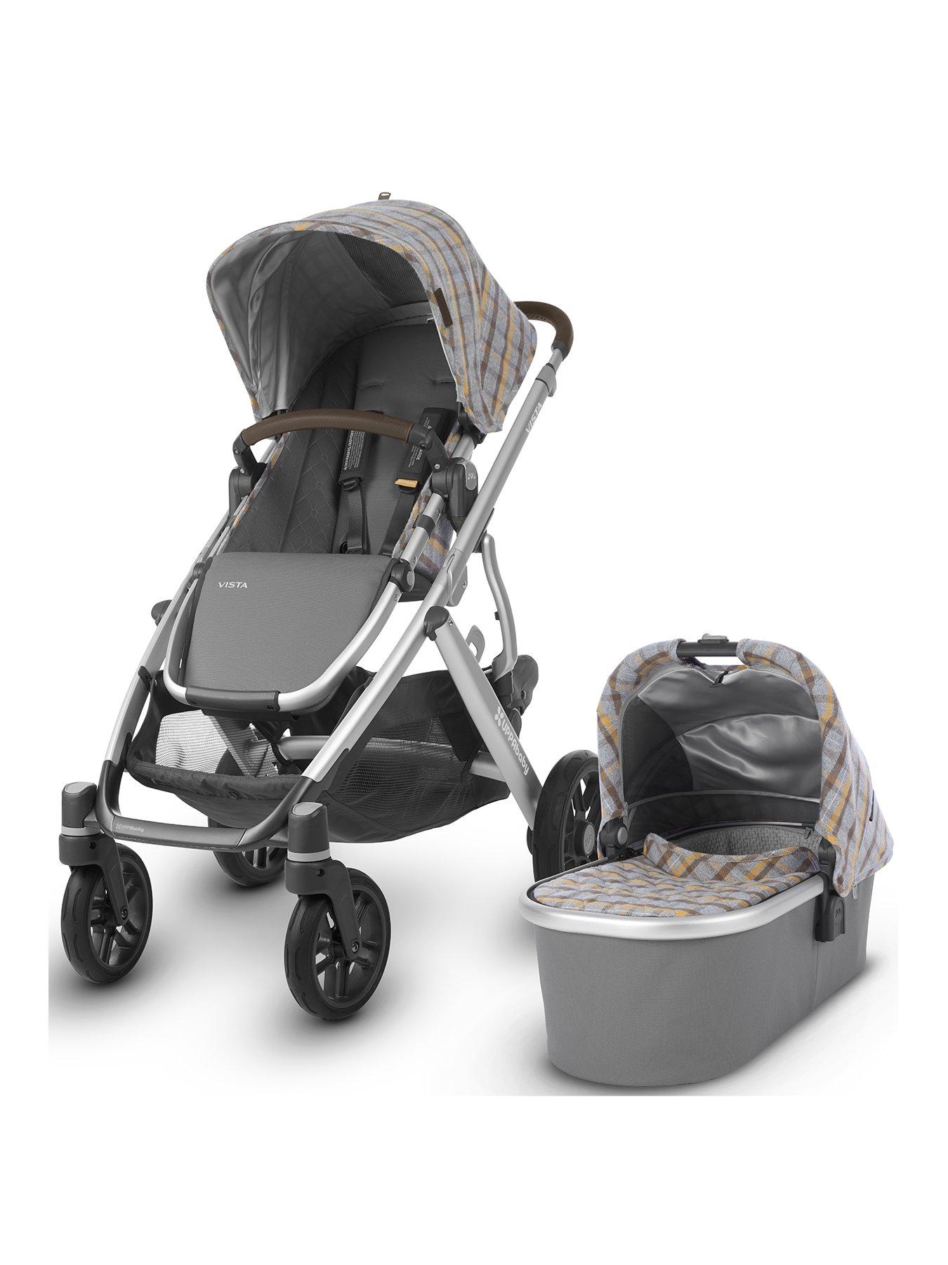 uppababy vista pushchair and carrycot