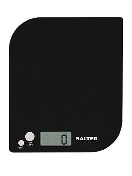 Salter Leaf Electronic Kitchen Scale – Black
