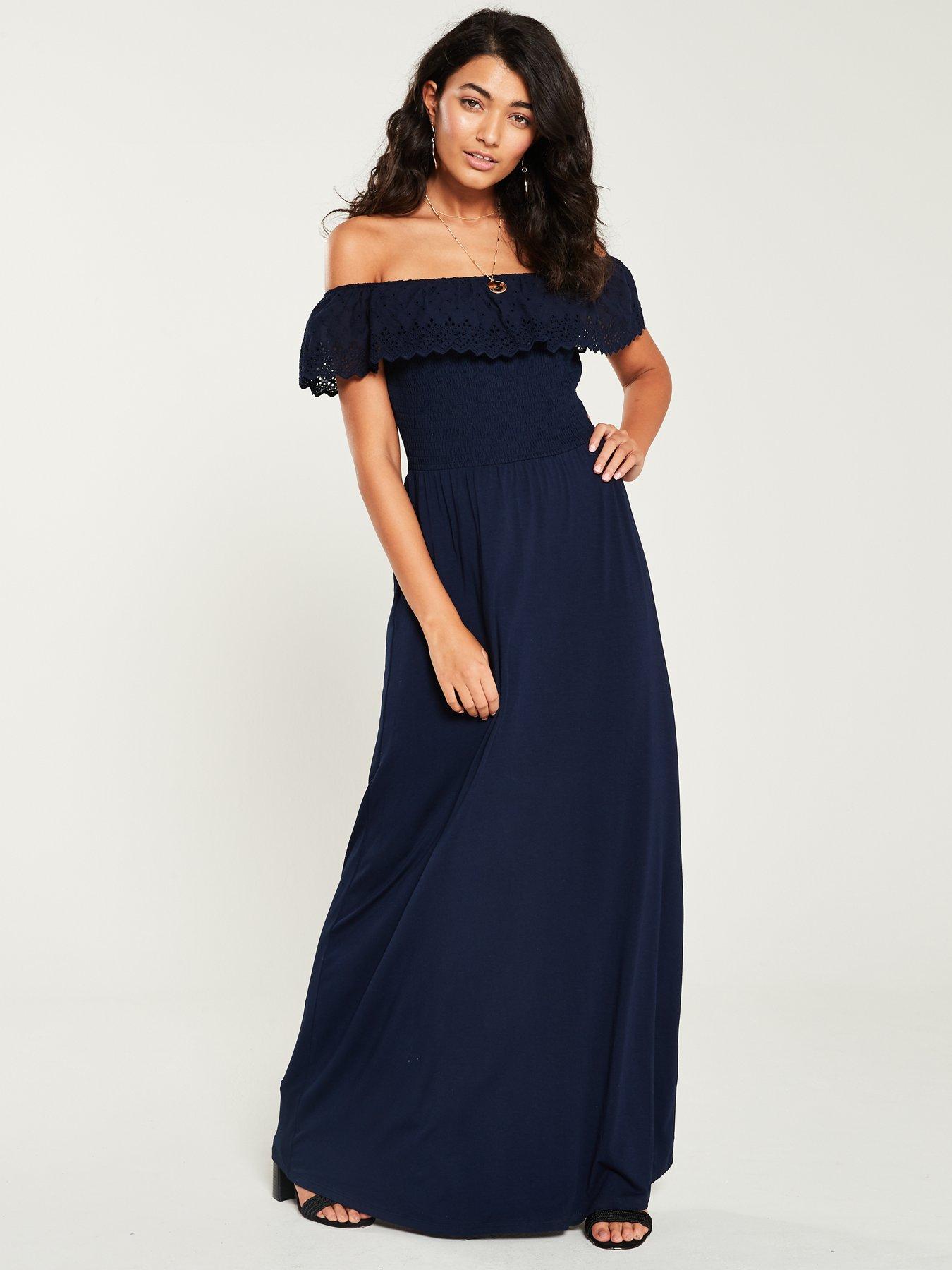 bardot long dress uk