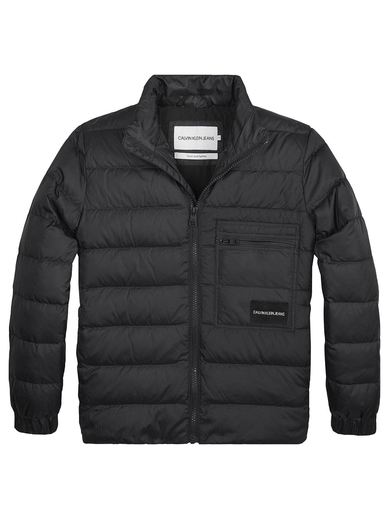 calvin klein boys coat