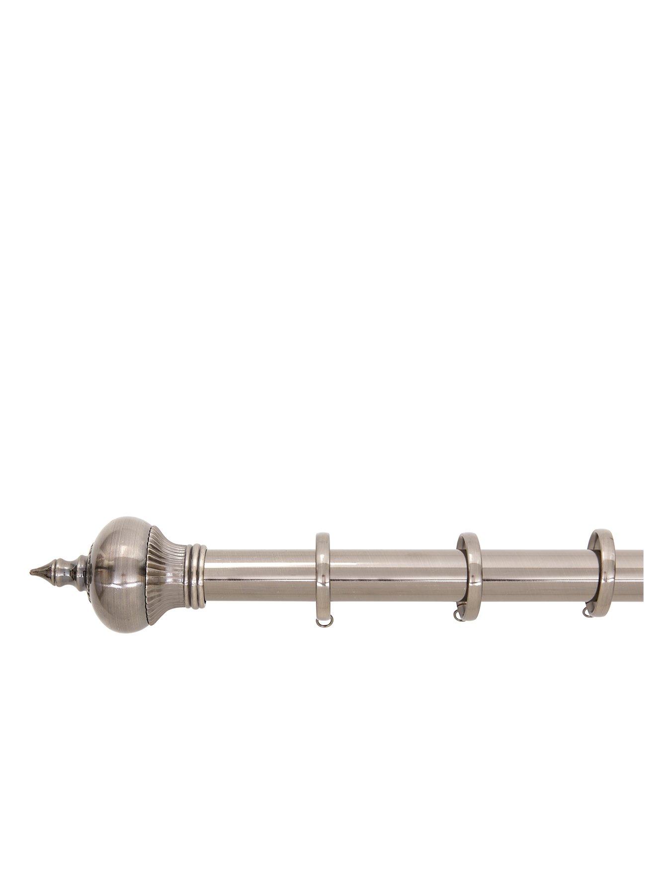 35mm Metal Ornate Sceptre Finial Curtain Pole Very Co Uk