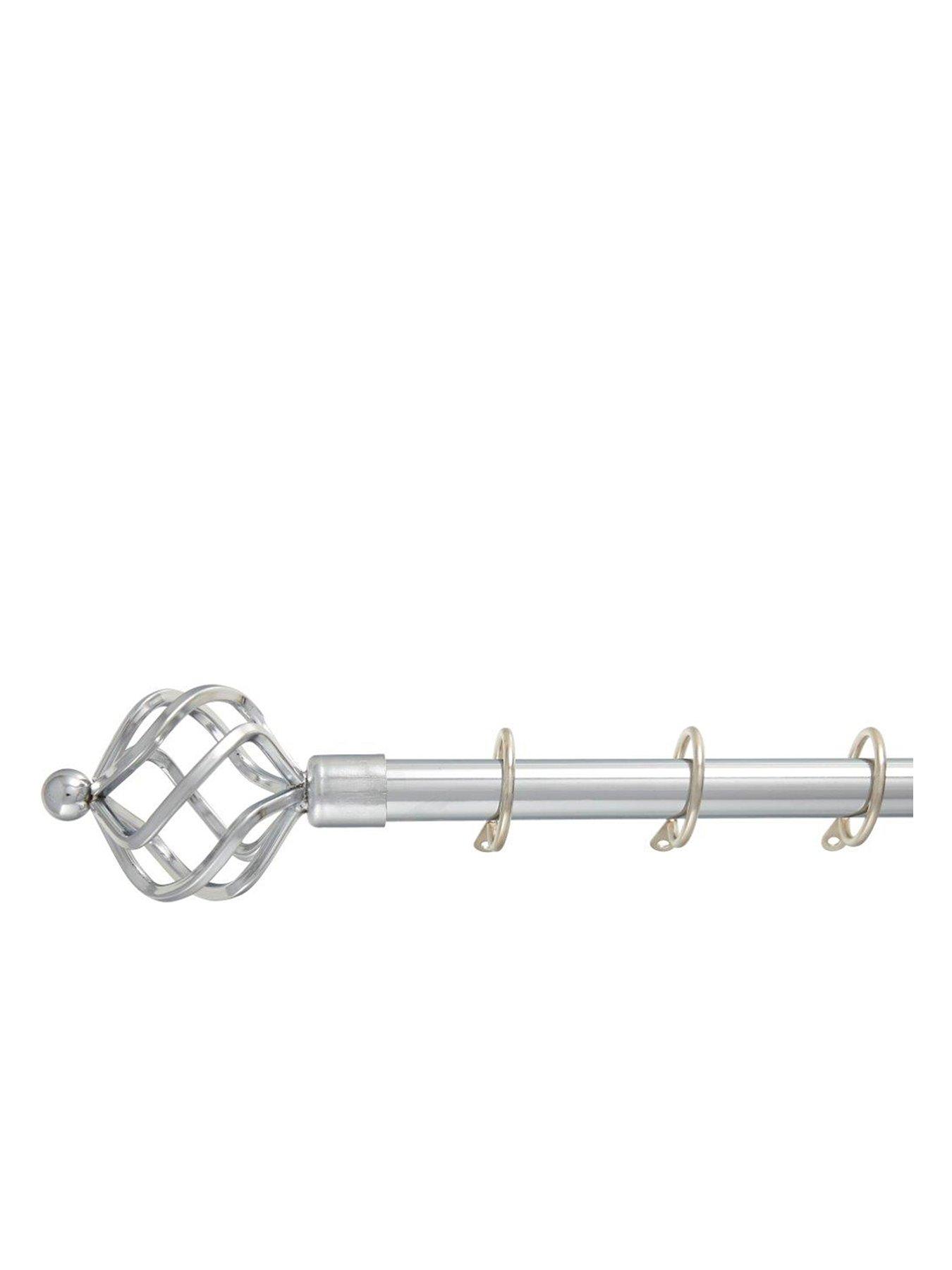 Metal Ball Finial 19mm Curtain Pole Very Co Uk