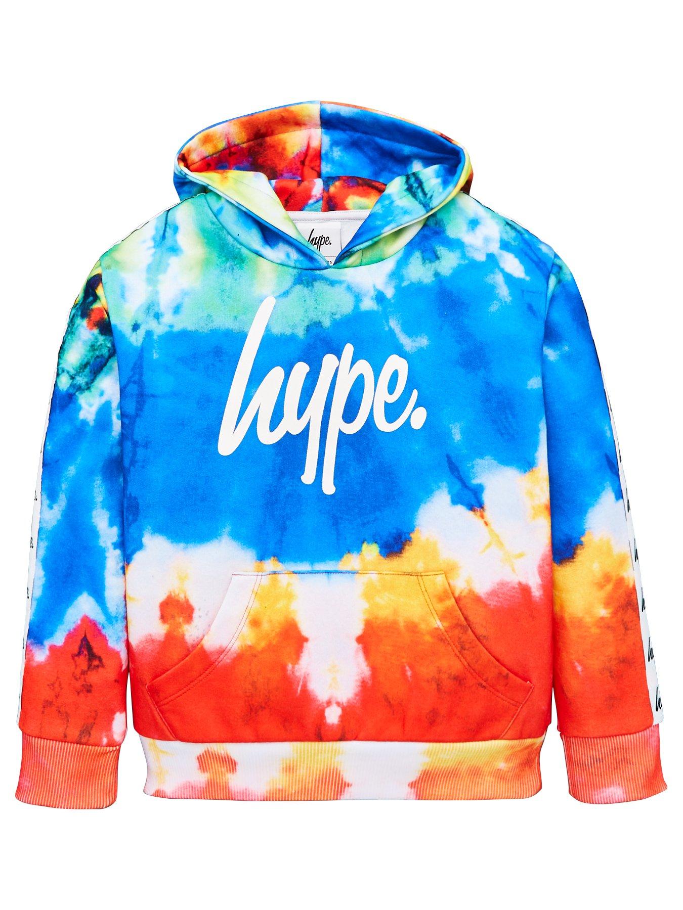 kids tie dye sweatshirt