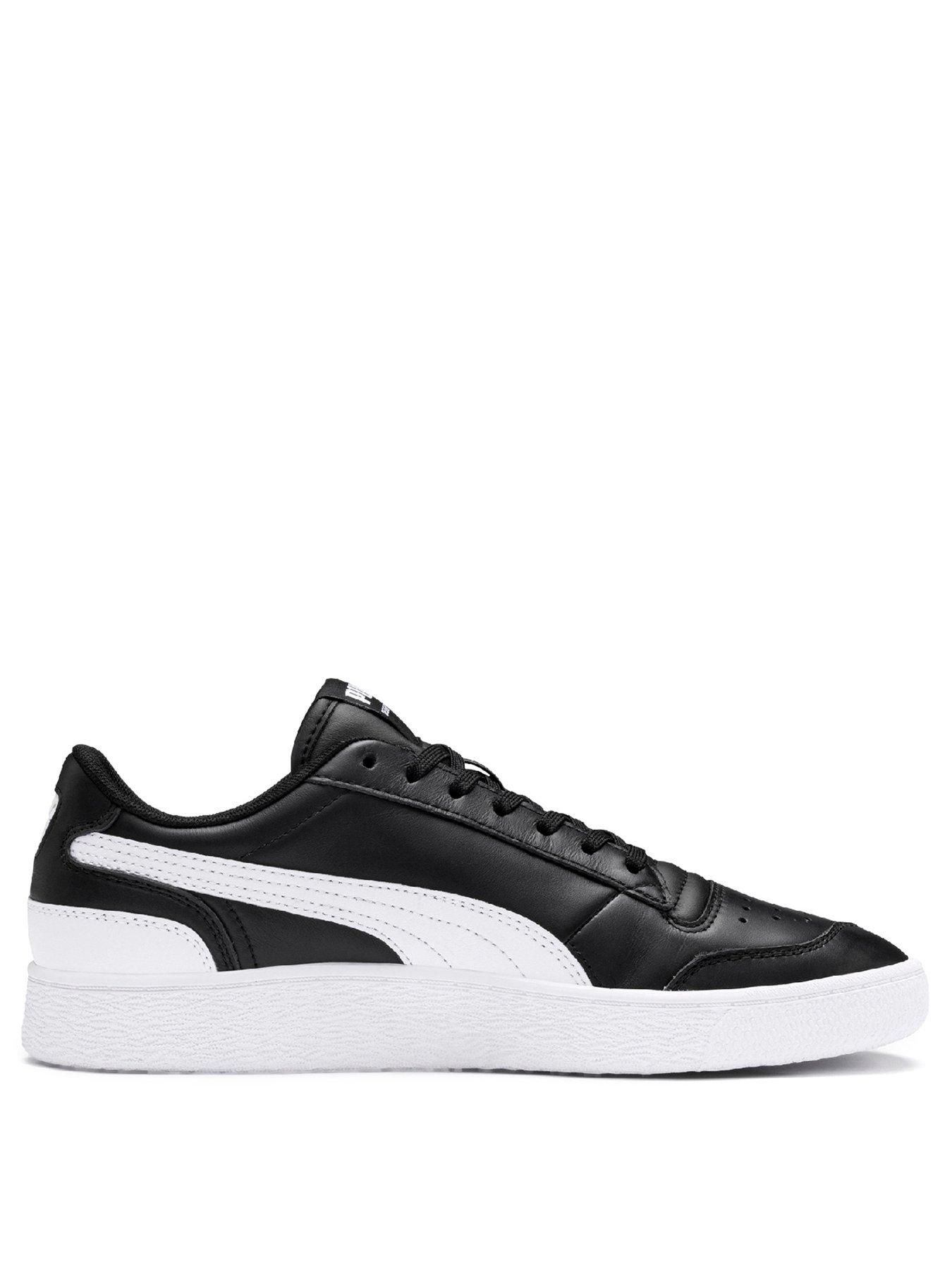 puma ralph sampson lo trainers in black