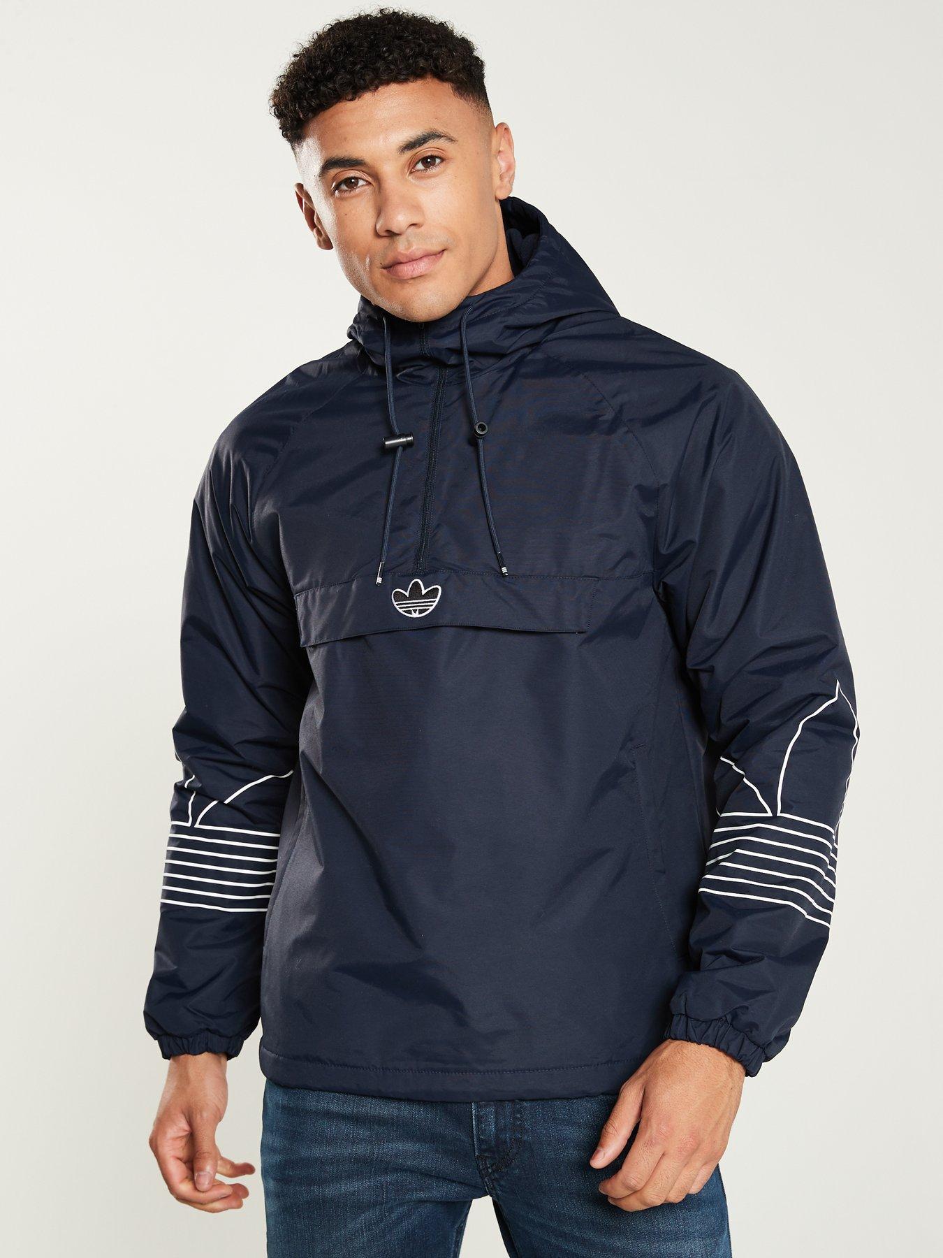 mens navy adidas jacket
