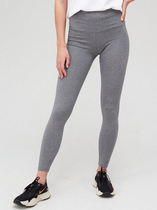 front image of v-by-very-confident-curve-legging-charcoal