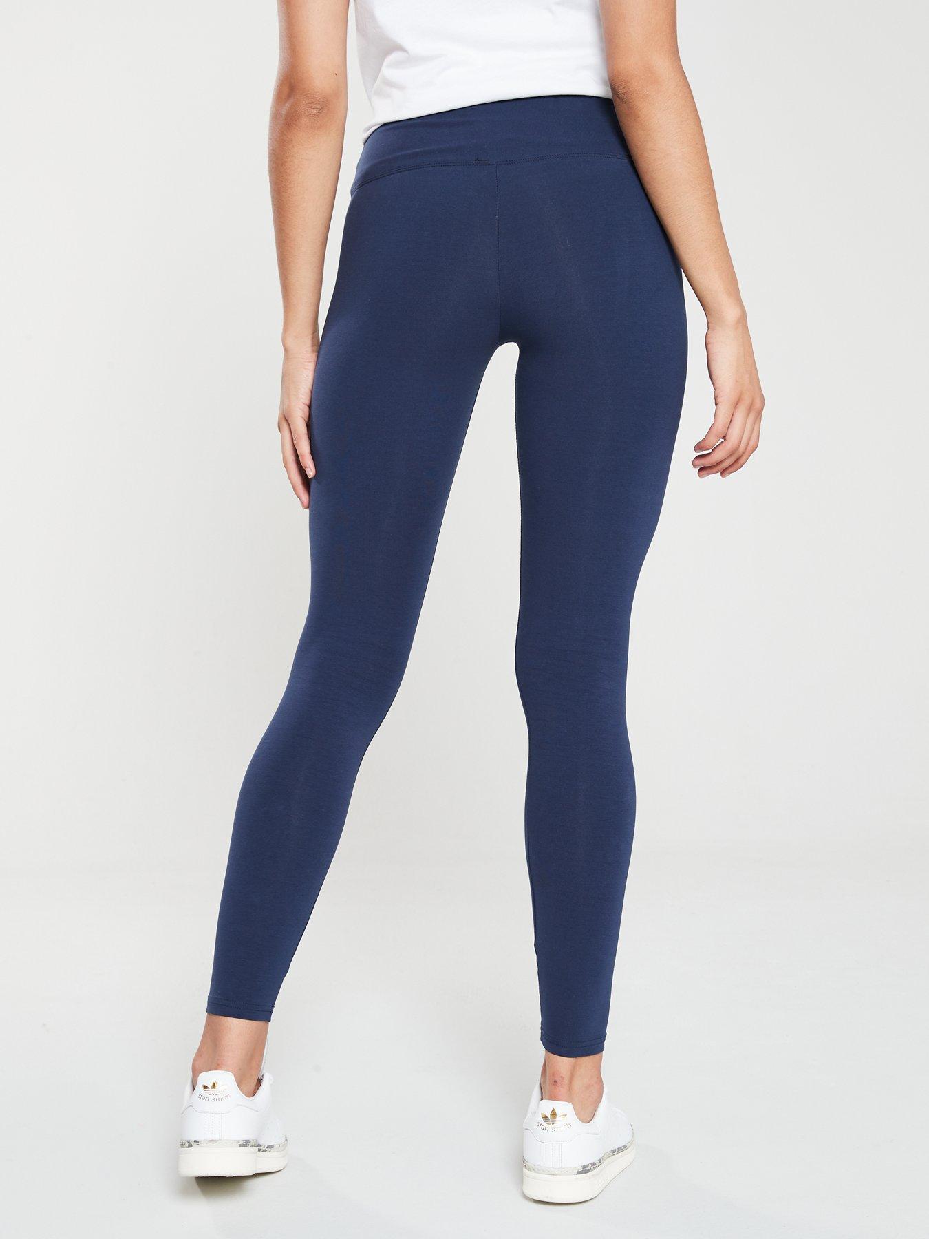 Denim & Co. Active Duo Stretch Pull-On Leggings Ankle Detail Size Petite M  NEW