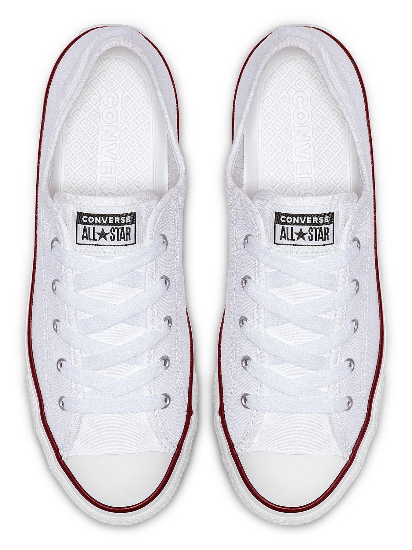 converse all star dainty canvas ox w