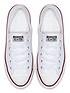  image of converse-womens-dainty-ox-trainers-white-multi