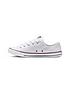  image of converse-womens-dainty-ox-trainers-white-multi