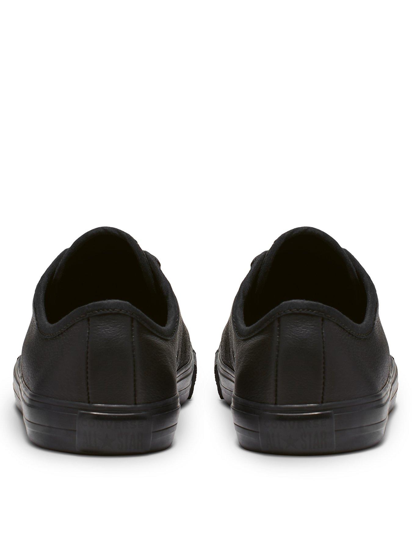 chuck taylor all star dainty leather black