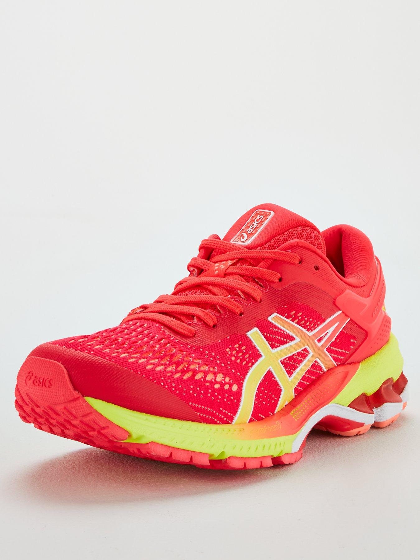 Asics Gel-Kayano 26 - Pink/Lime | very 