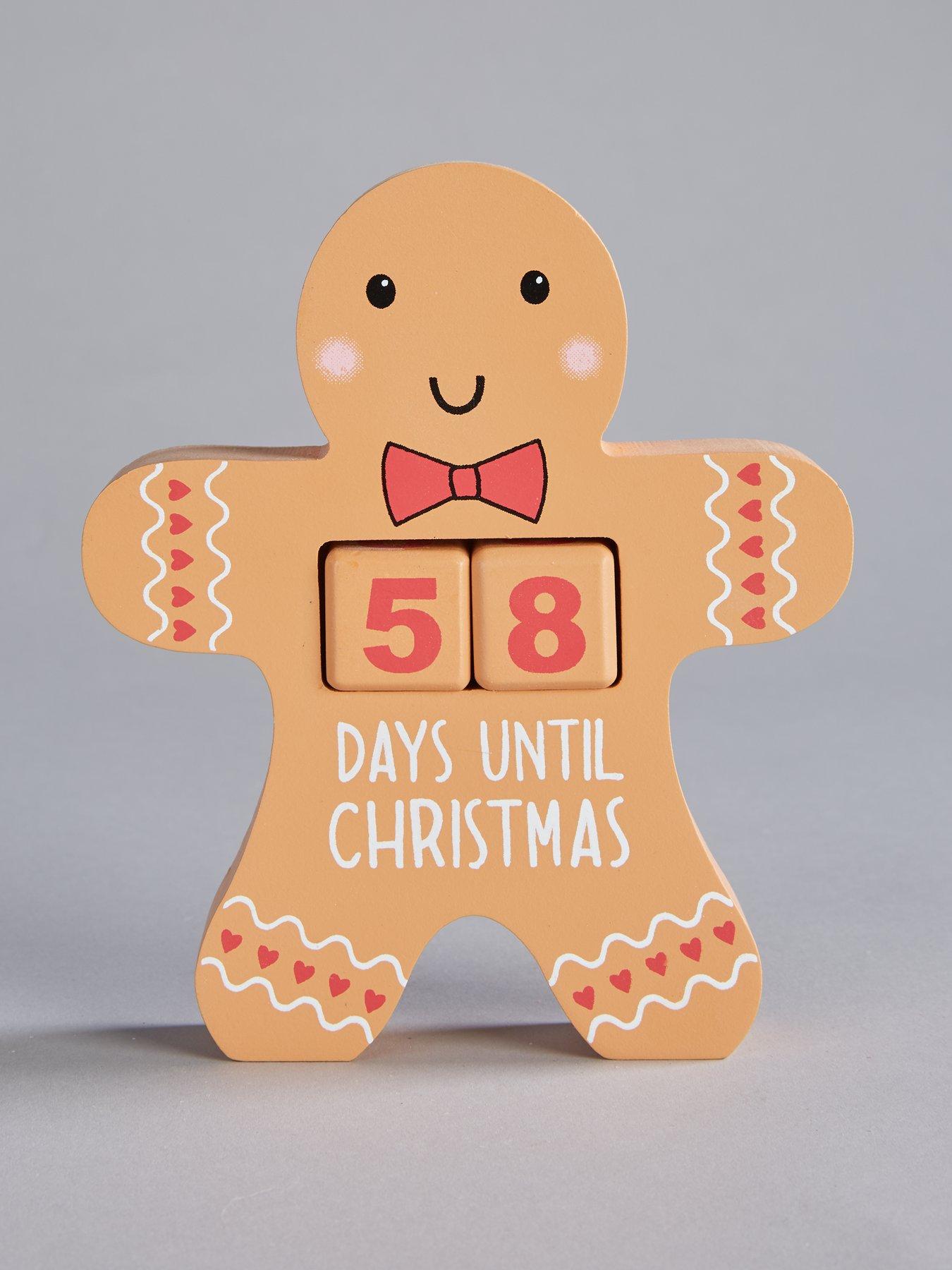Sass Belle Gingerbread Man Christmas Countdown Decoration Very