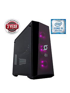 Zoostorm Stormforce Crystal 7290-5501 Intel Core i5, 16GB RAM, 1TB Hard Drive & 256GB SSD, NVIDIA 6GB GTX 1660Ti Graphics, Gaming PC - Black