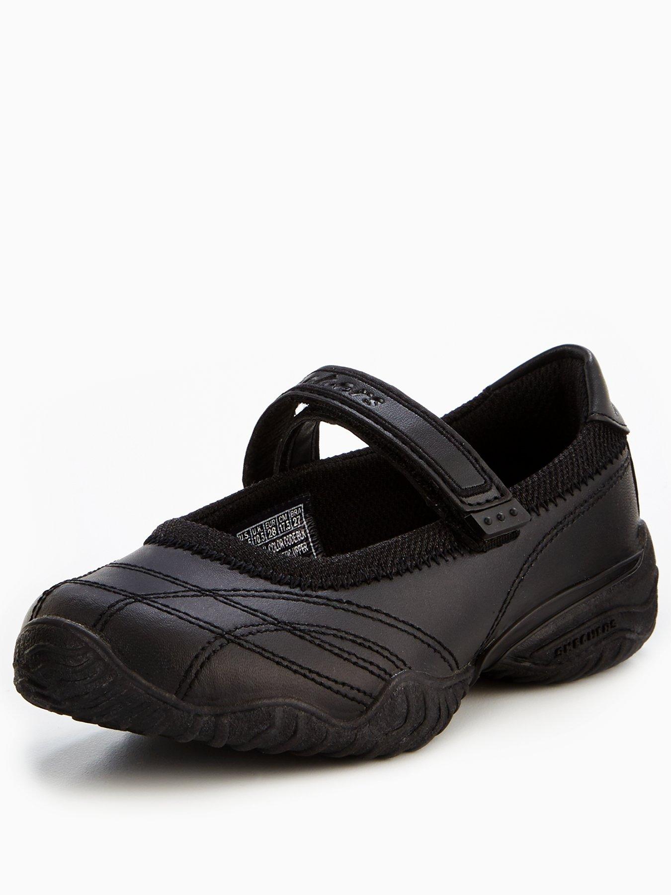 undefined Girls Velocity Pouty Uniform Mary Jane Trainer - Black