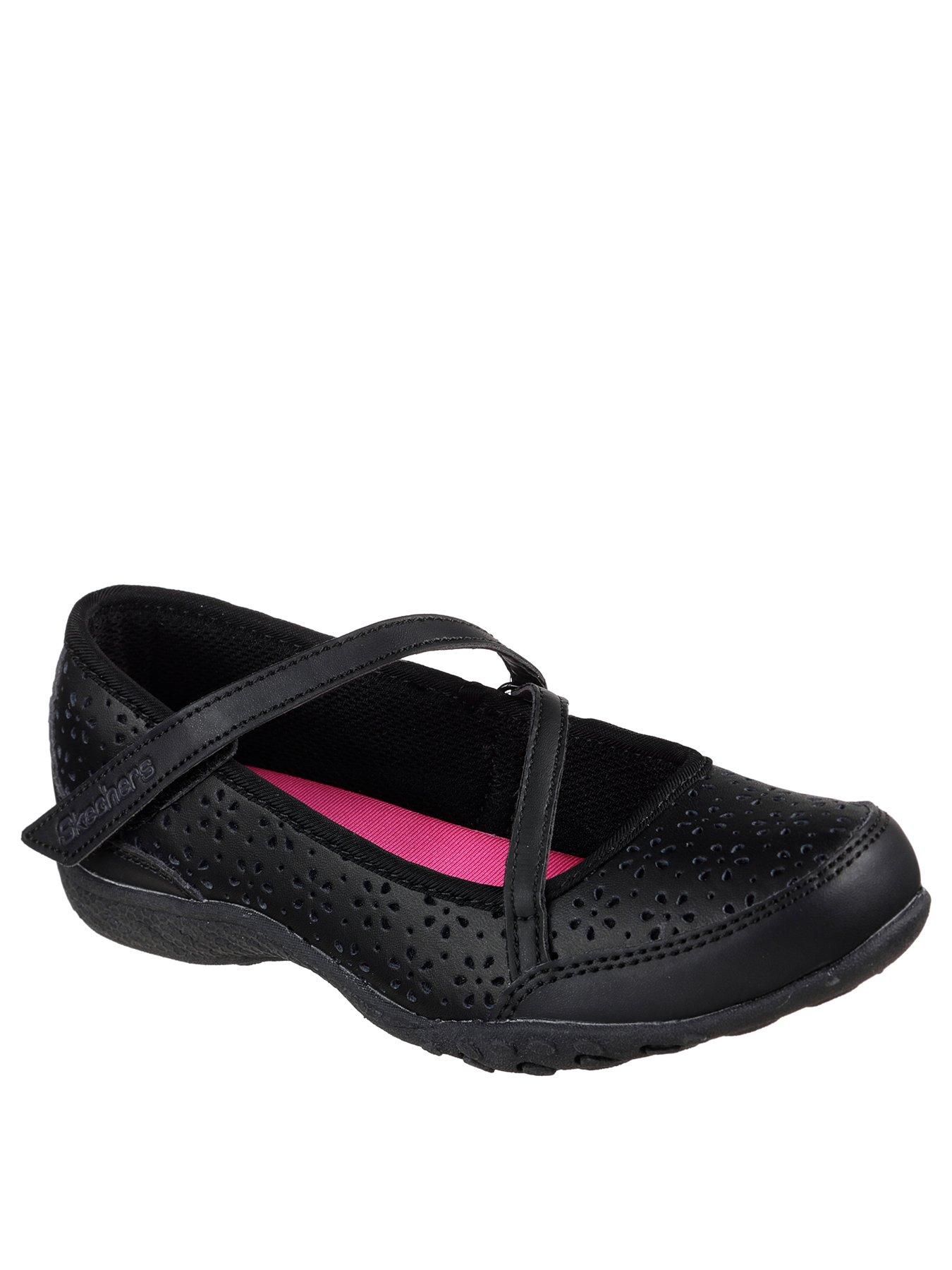 black school shoes skechers