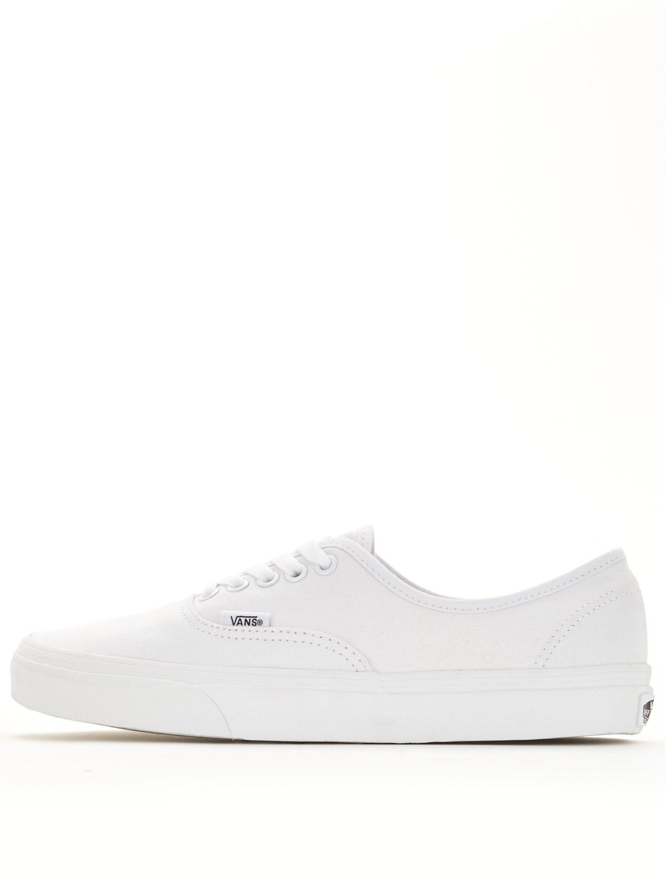 White store vans womans