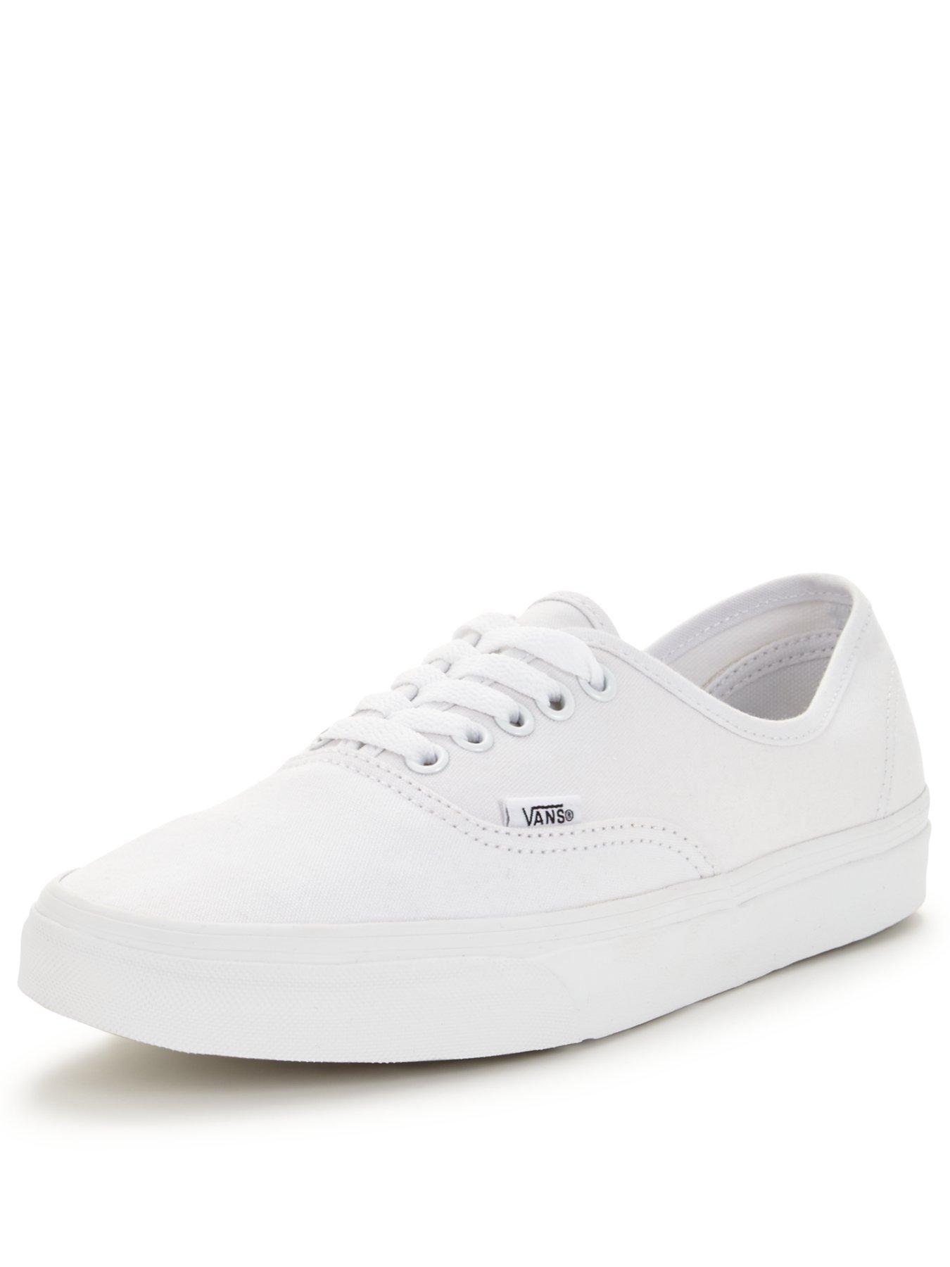 Vans authentic hotsell white womens