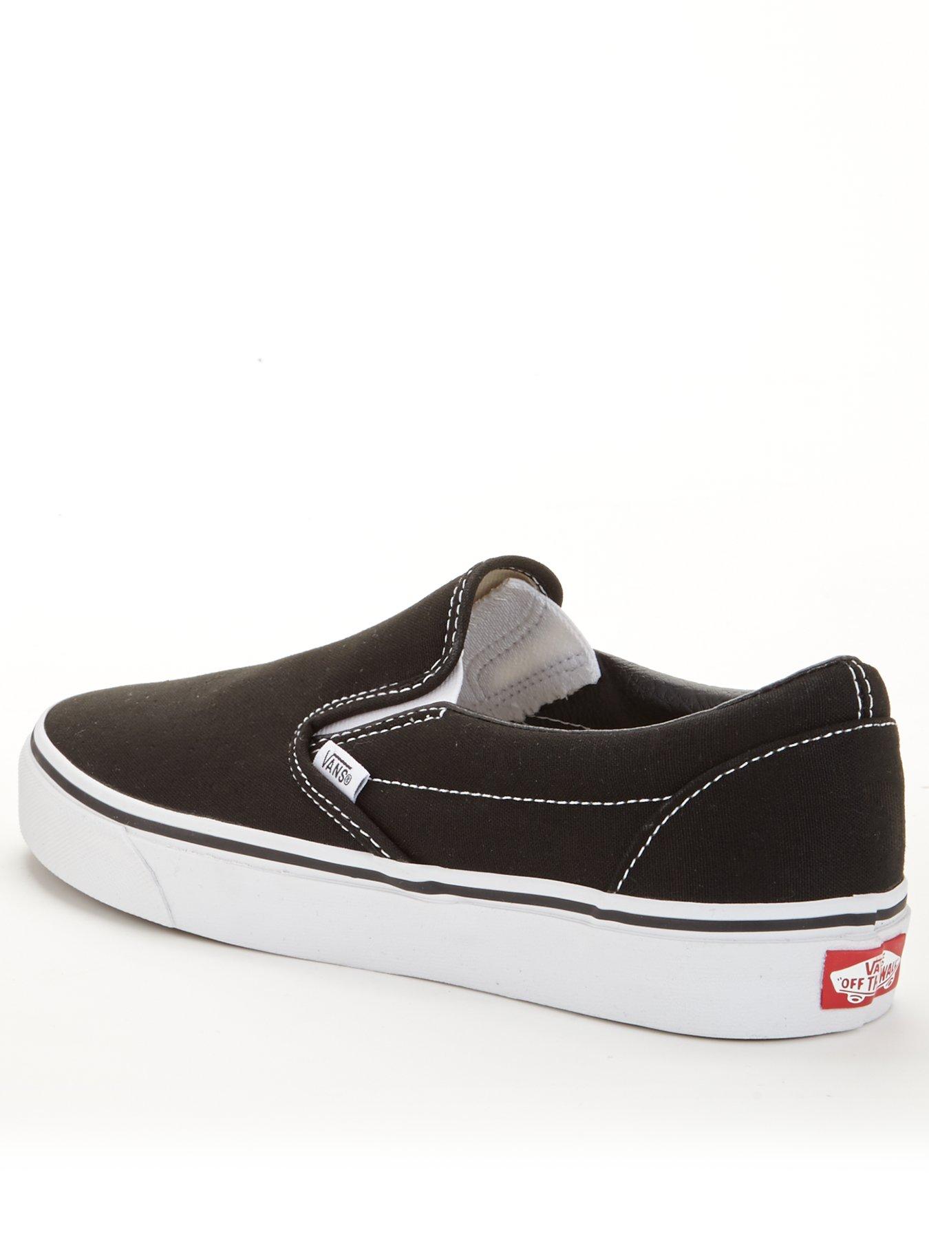 Vans black hot sale and white journeys