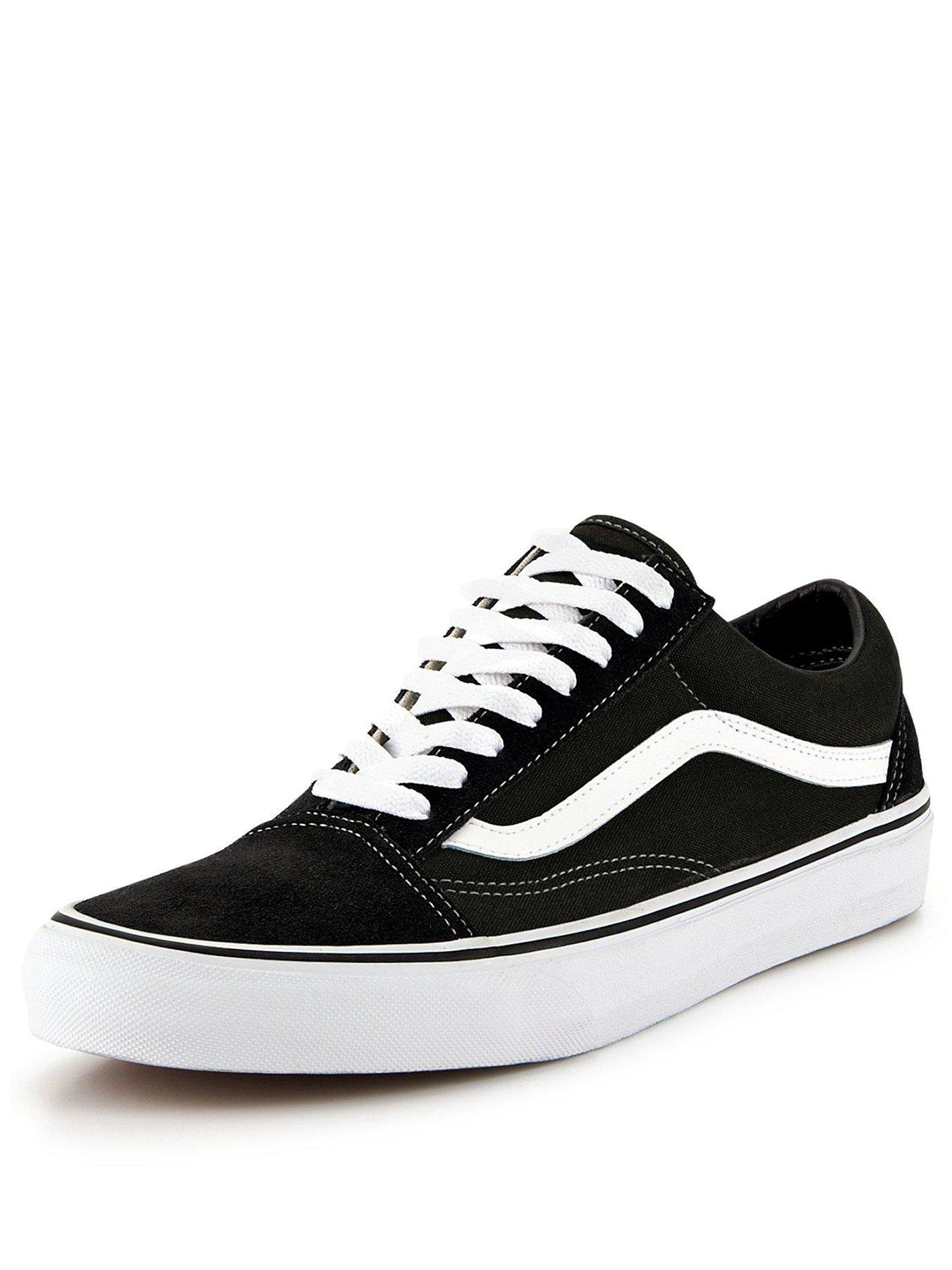 Vans Womens Old Skool Trainers Black White very