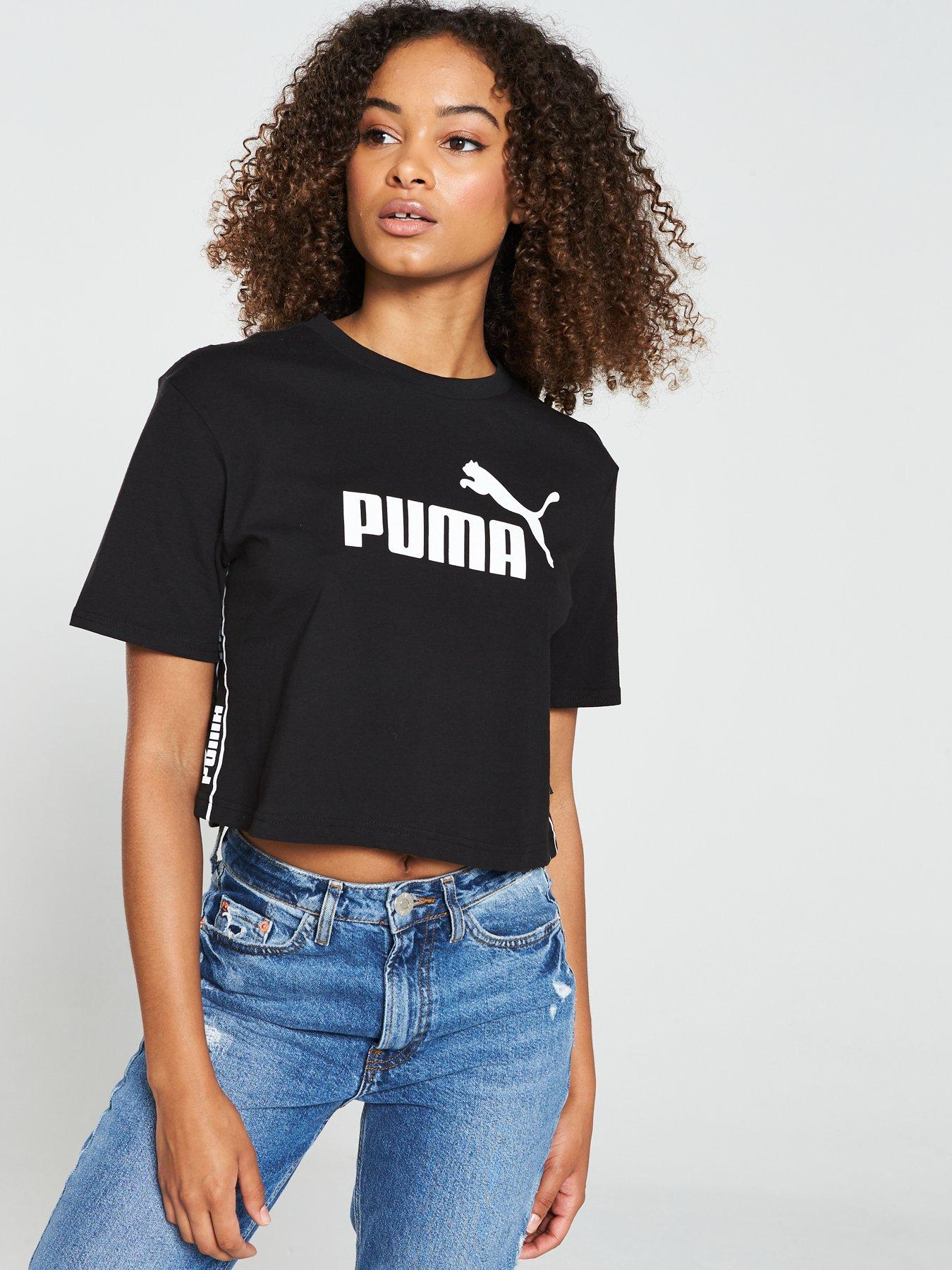 puma crop tee