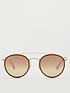  image of ray-ban-round-sunglasses-gold