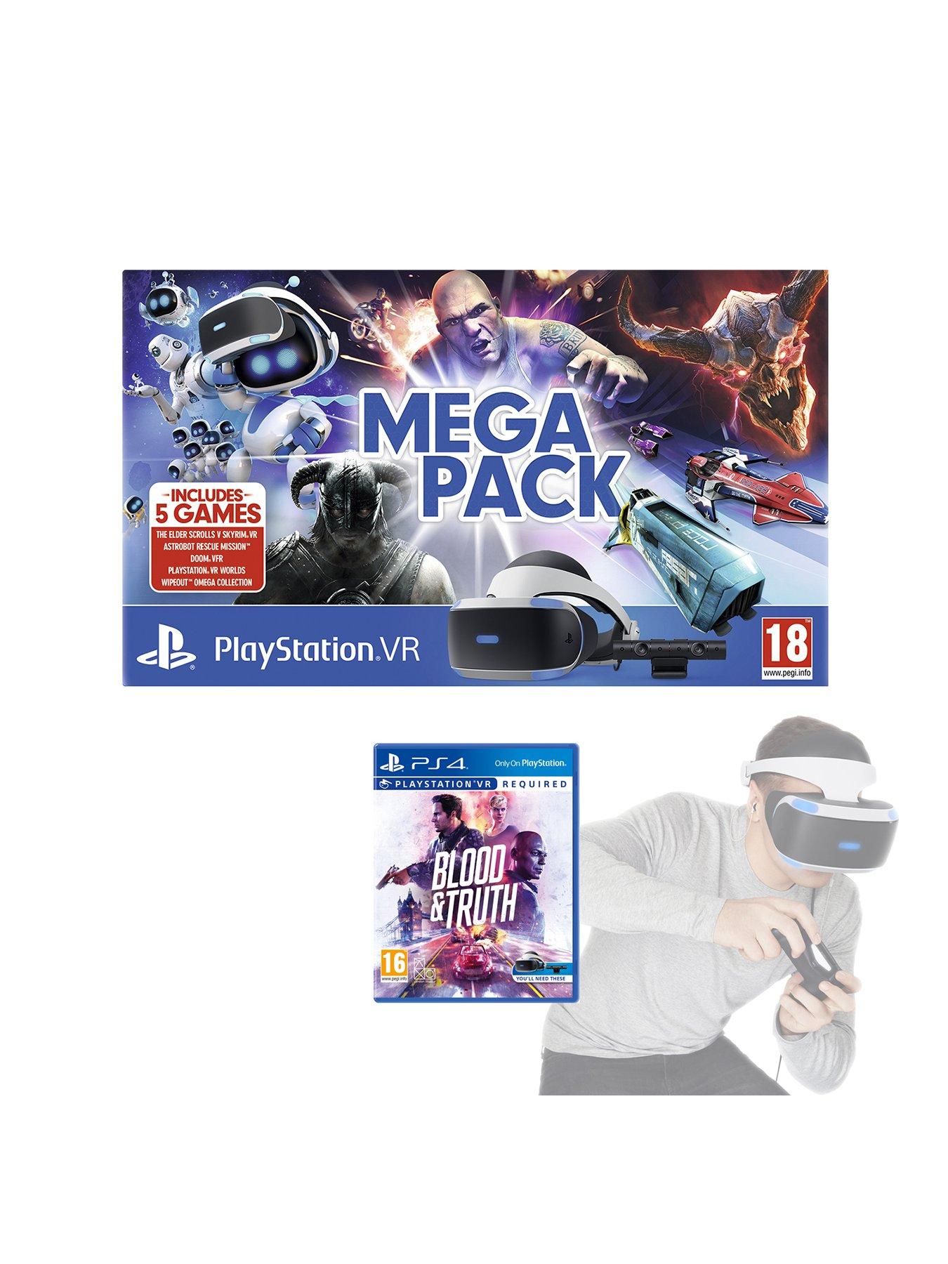 playstation vr headset mega pack