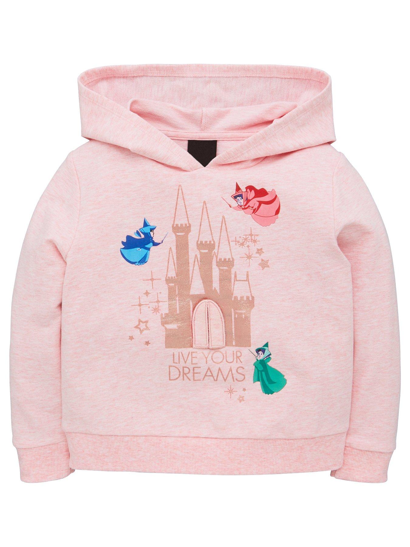 Disney Princess Girls 3D Applique Sleeping Beauty Hoodie review