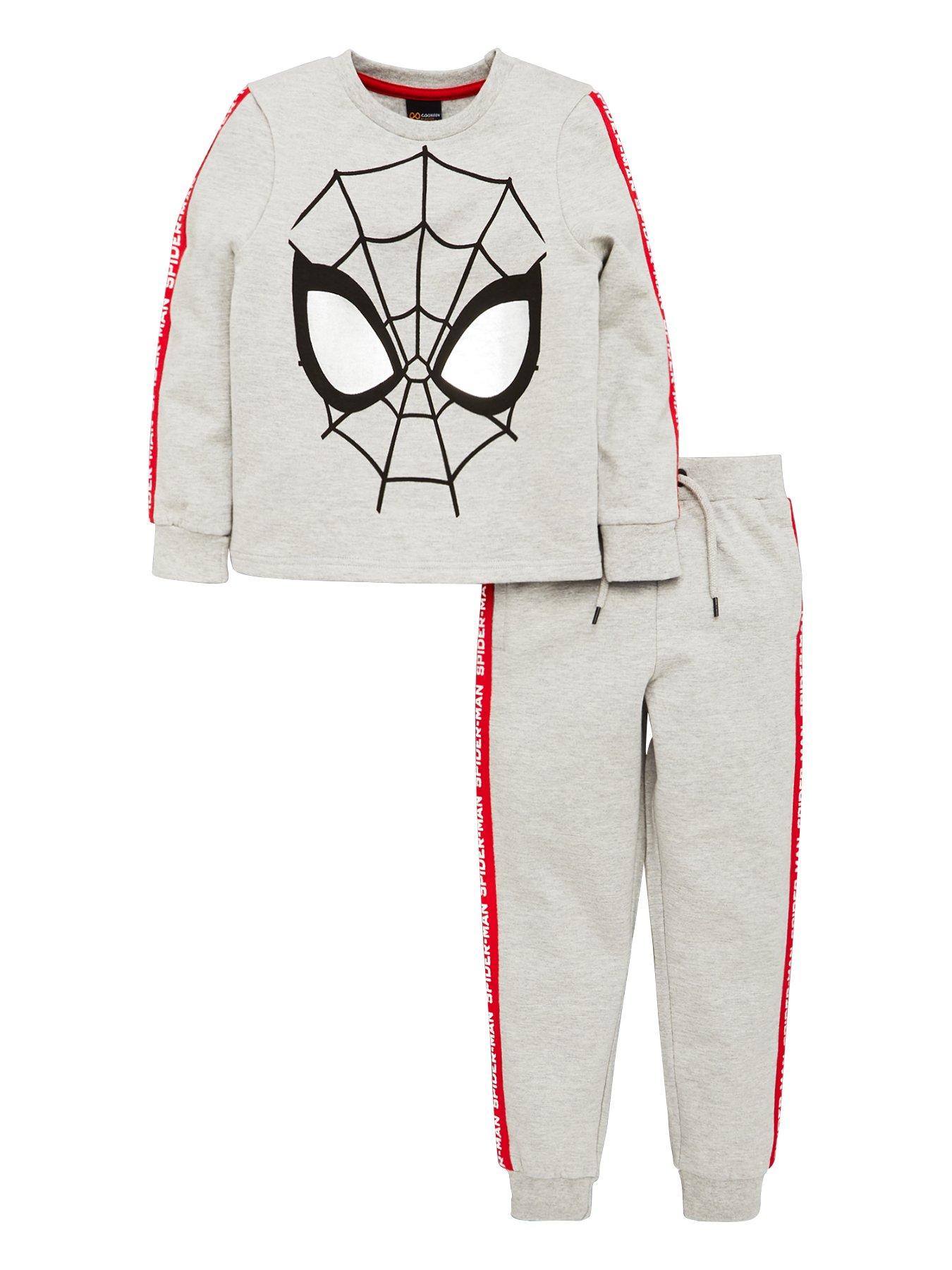 Spiderman Boys Long Sleeve Jersey Top &Amp; Jogger Set review