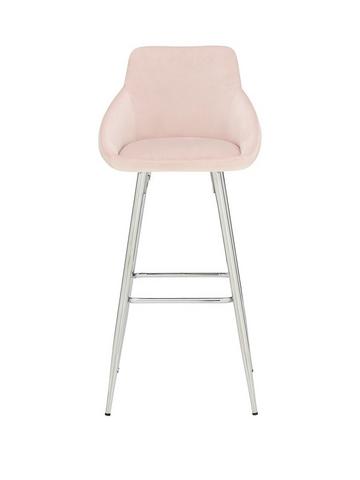 Pink Bar Stools Chairs Home, Baby Pink Breakfast Bar Stools