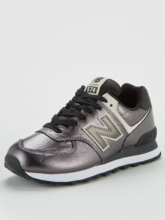 574 Metallic Leather Trainer Rose Gold 574 Metallic Leather Trainer Rose Gold