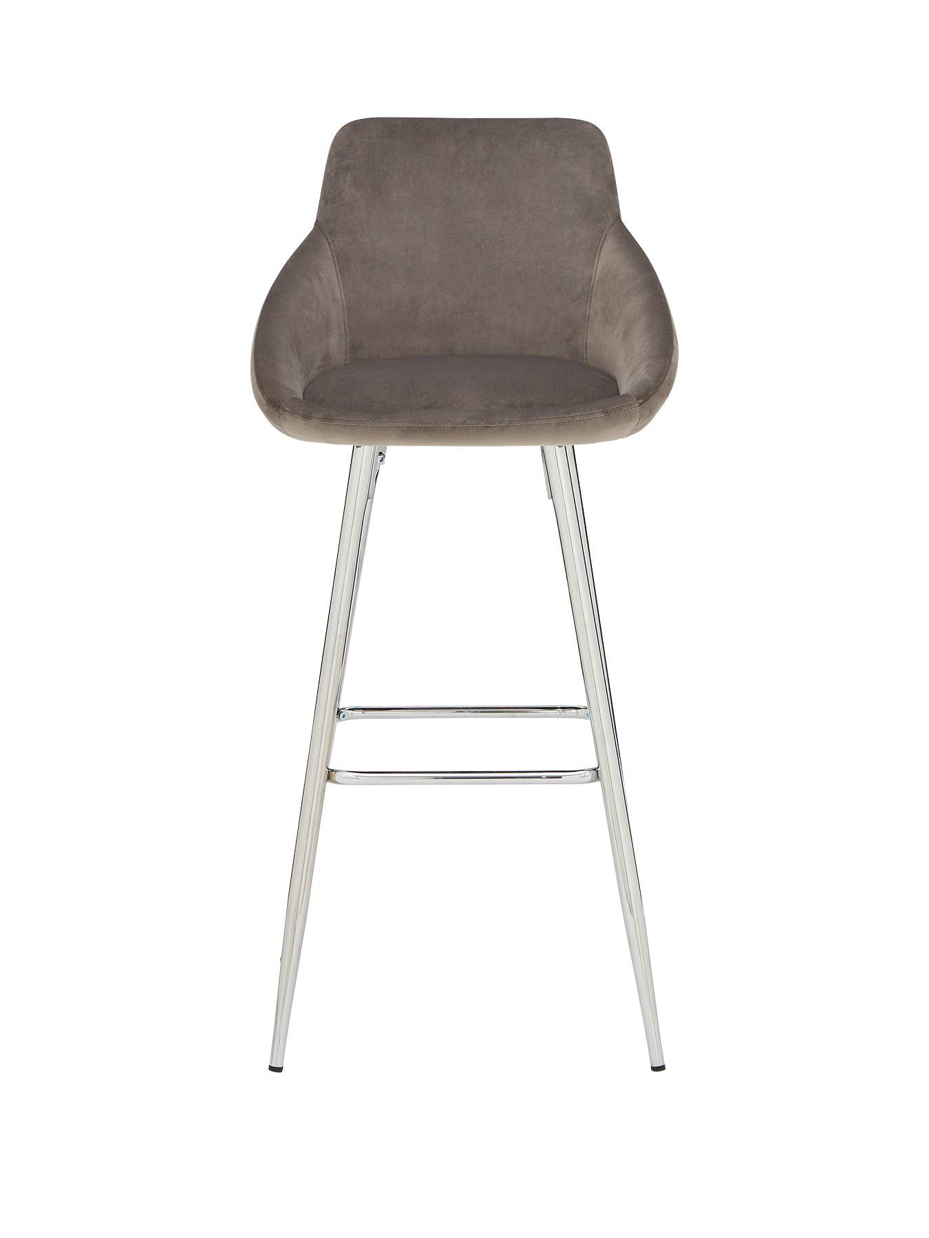 Very Home Dahlia Bar Stool - Grey