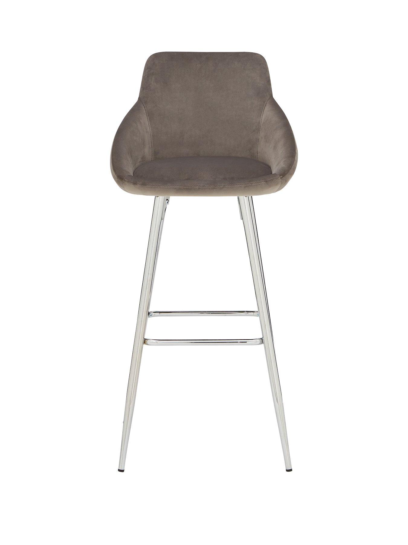 Very Home Dahlia Bar Stool - Grey - FSC® Certified