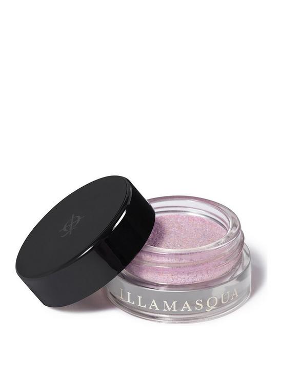 front image of illamasqua-ready-to-bare-iconic-chrome-eye-shadow