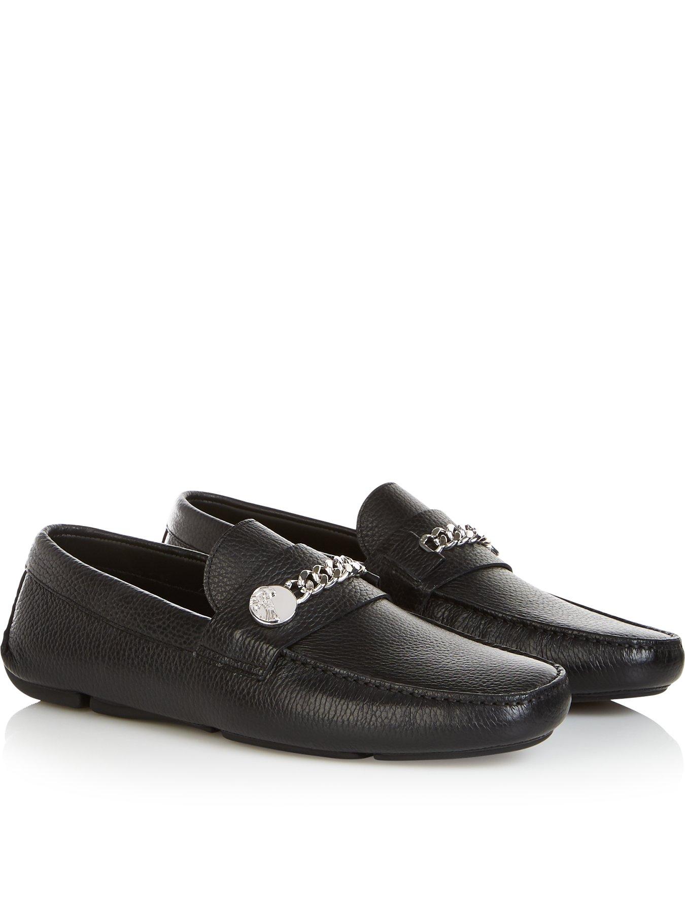 versace collection loafers