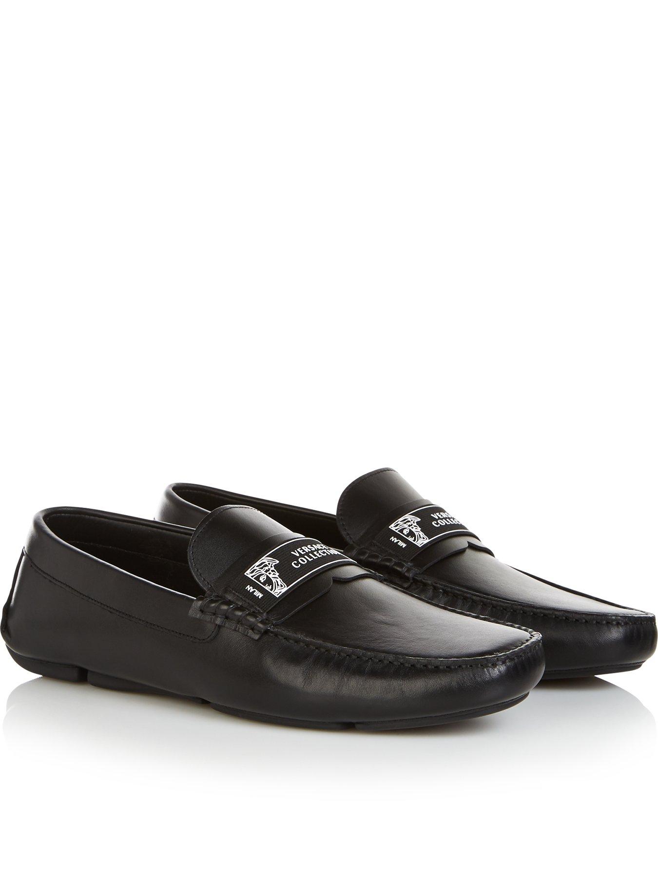 versace collection loafers