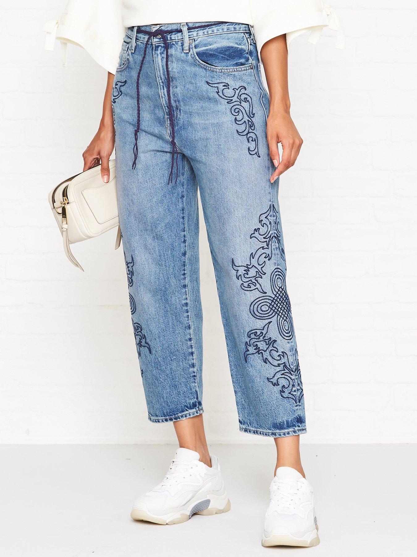 levi's embroidered jeans