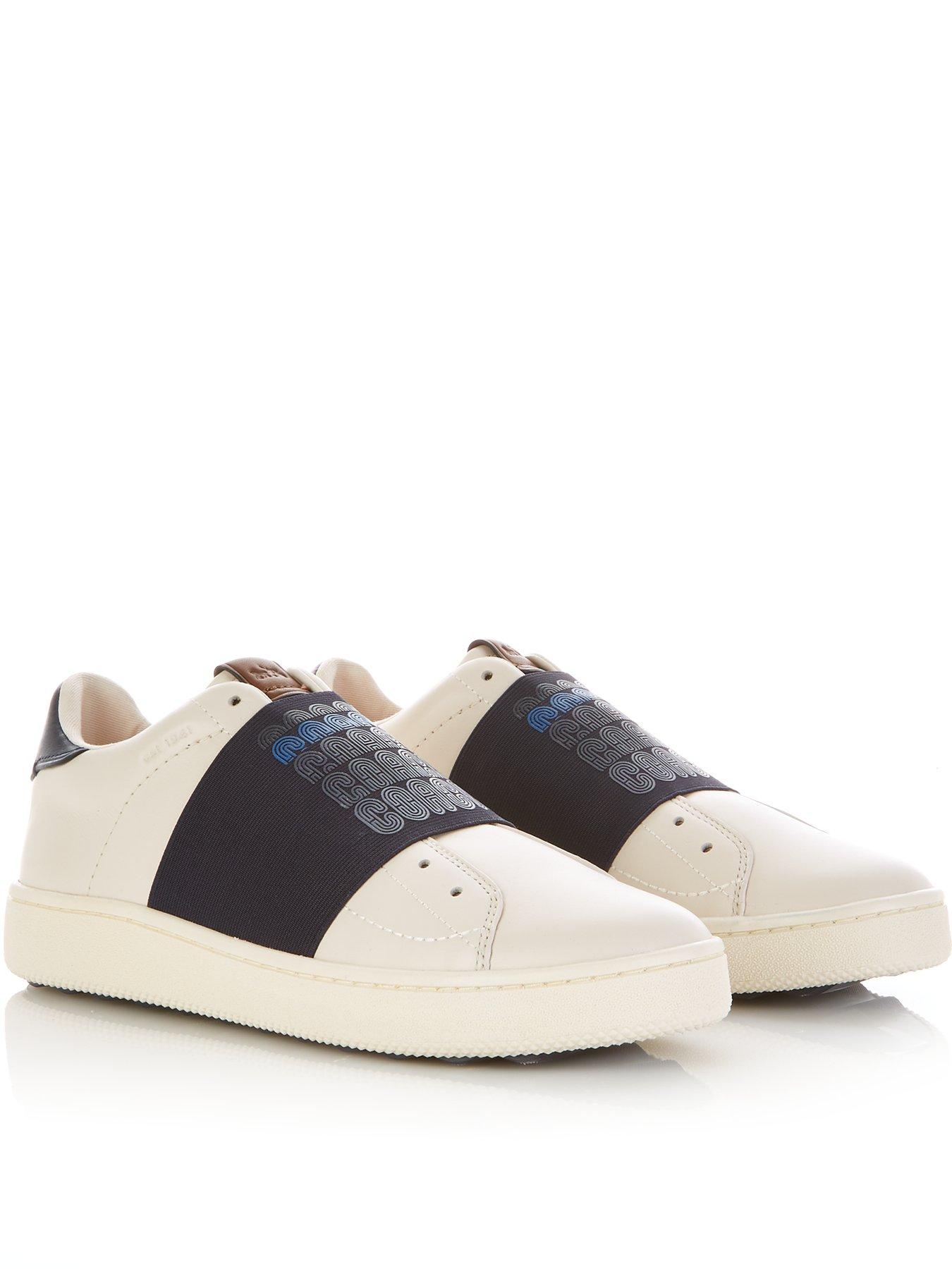 coach mens white sneakers