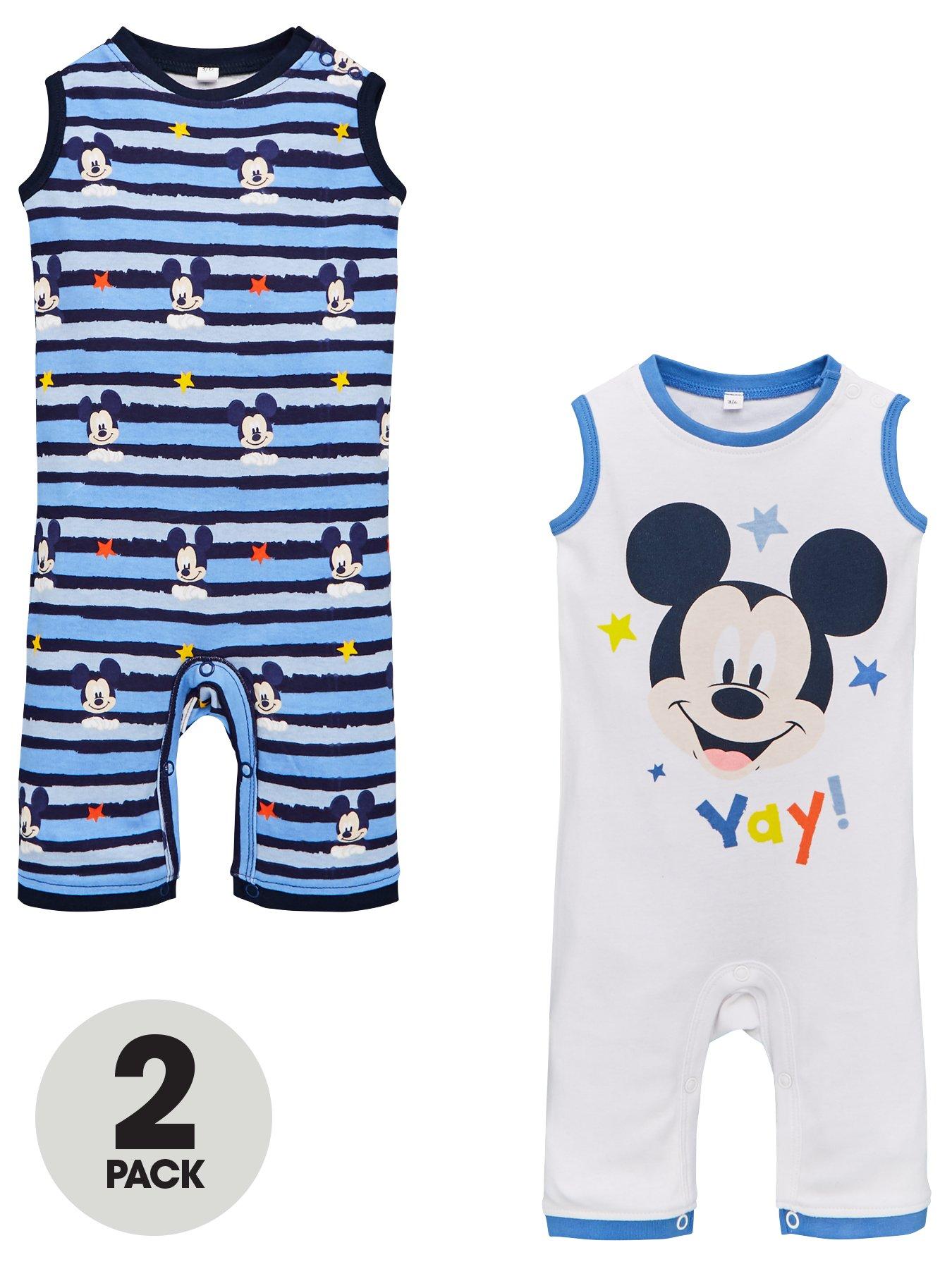 mickey mouse baby clothes uk