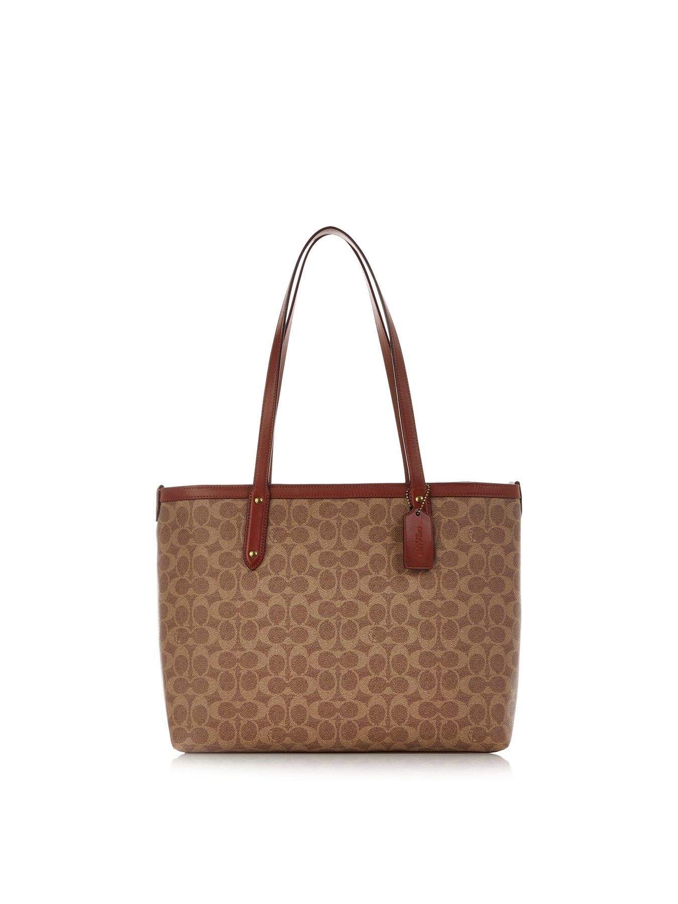 coach coated canvas tote