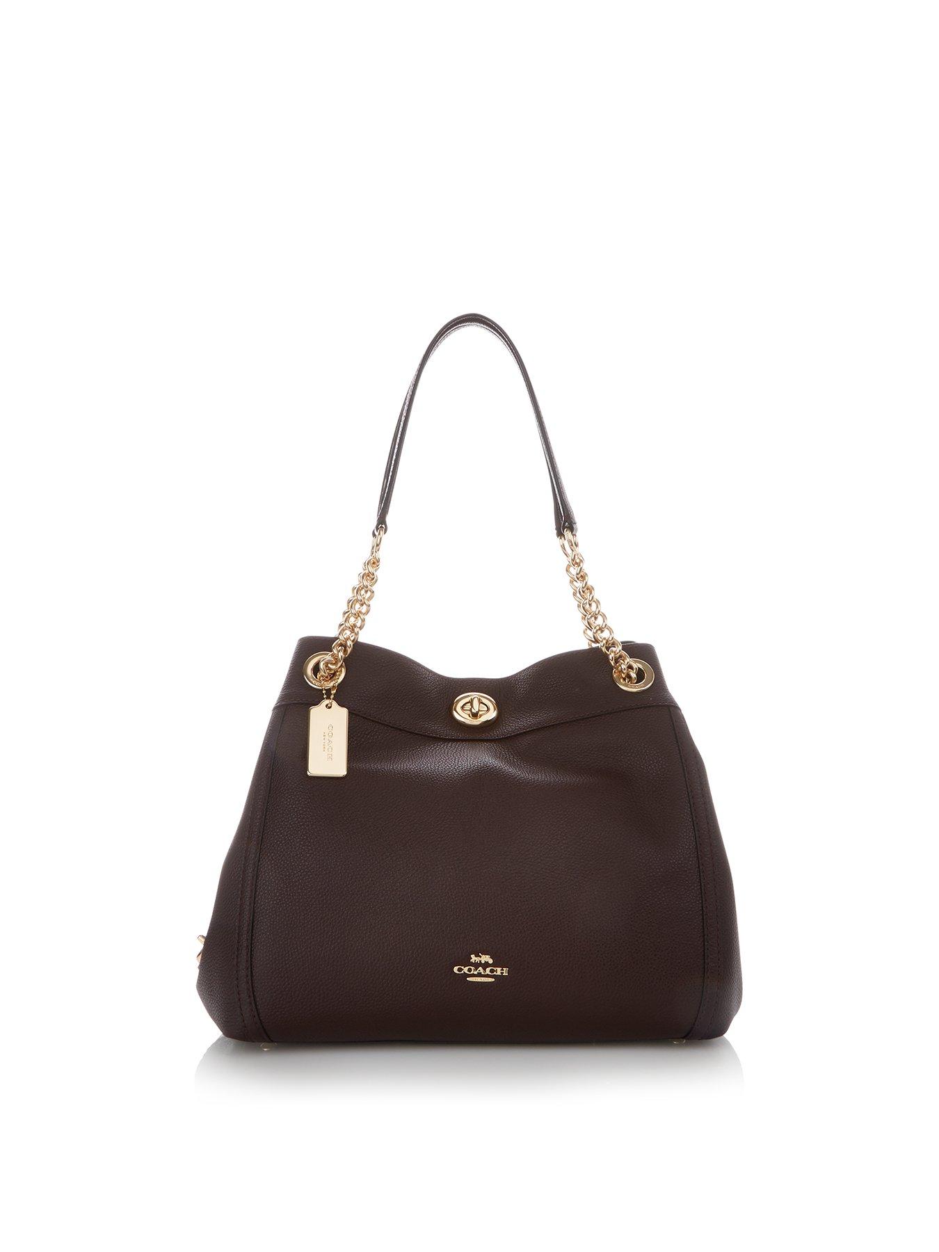 coach edie 28 oxblood